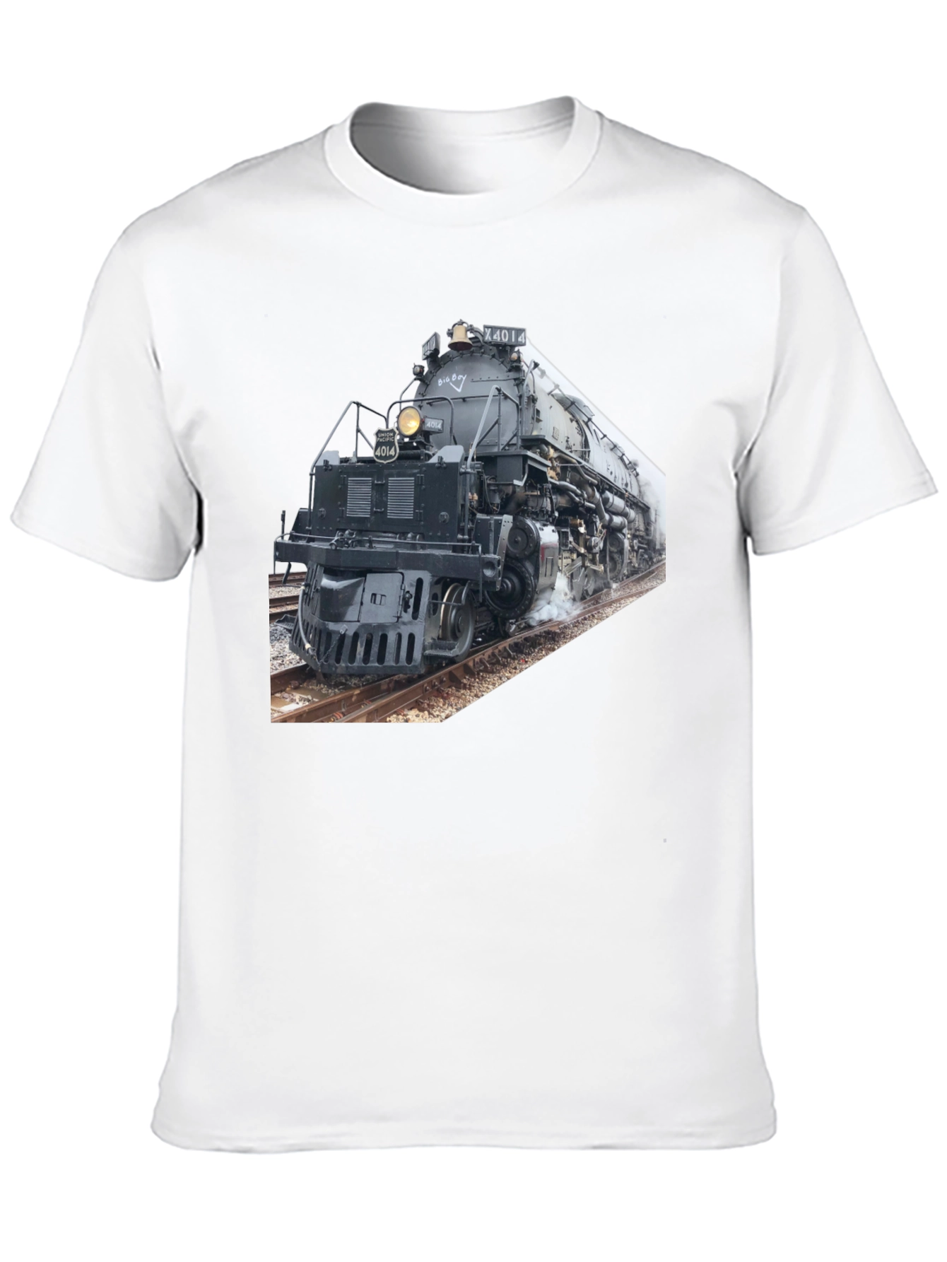 Big Boy Train T-Shirt - Railroad Locomotive Tee