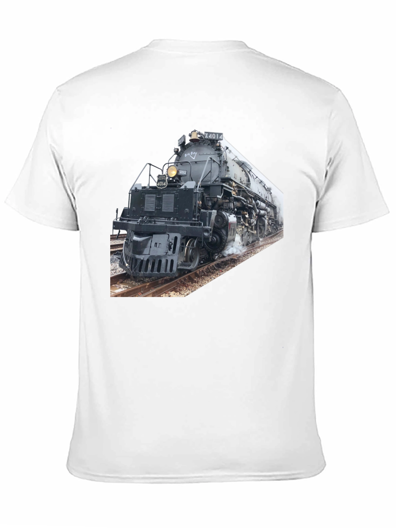 Big Boy Train T-Shirt - Railroad Locomotive Tee