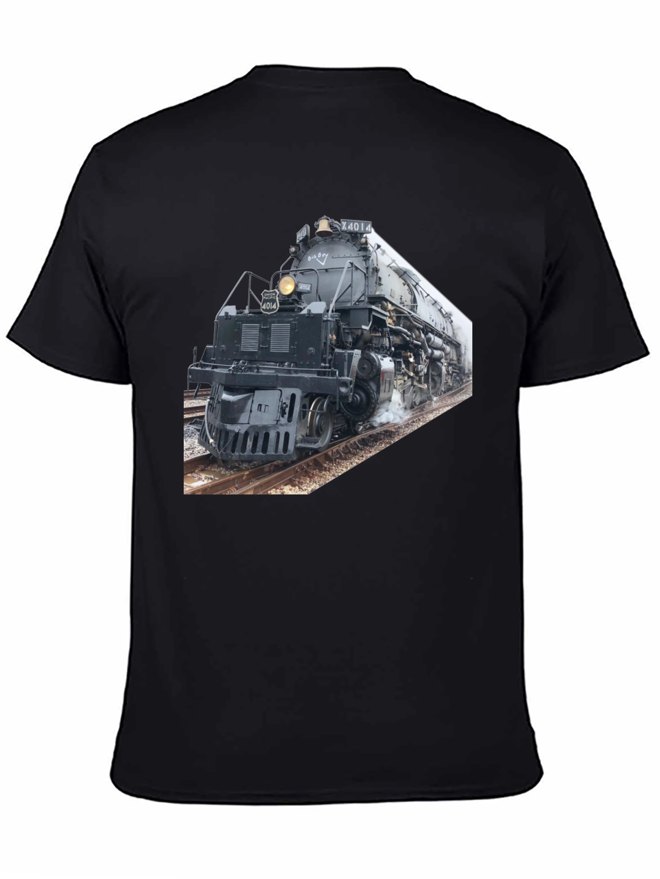 Big Boy Train T-Shirt - Railroad Locomotive Tee