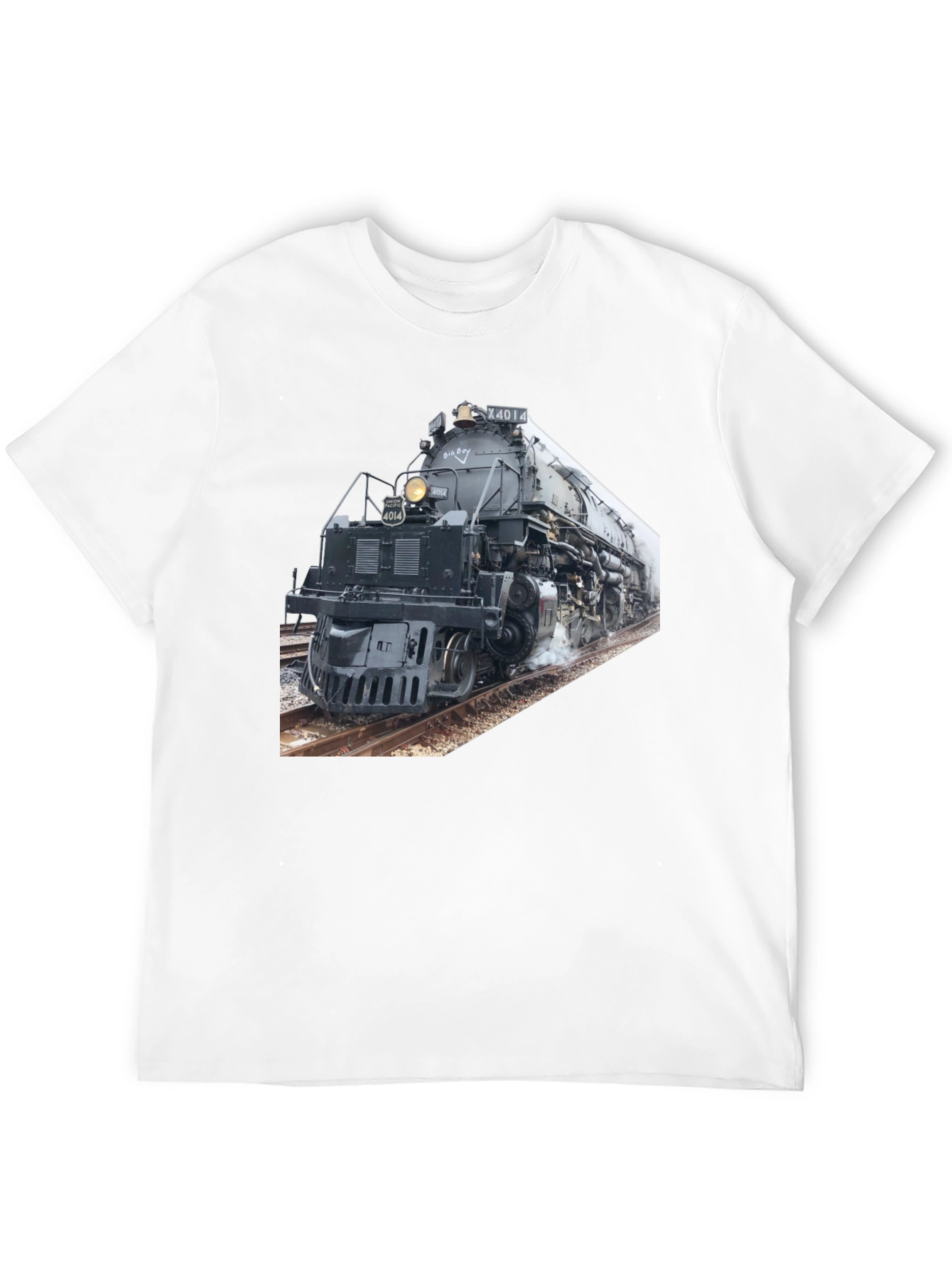Big Boy Train T-Shirt - Railroad Locomotive Tee