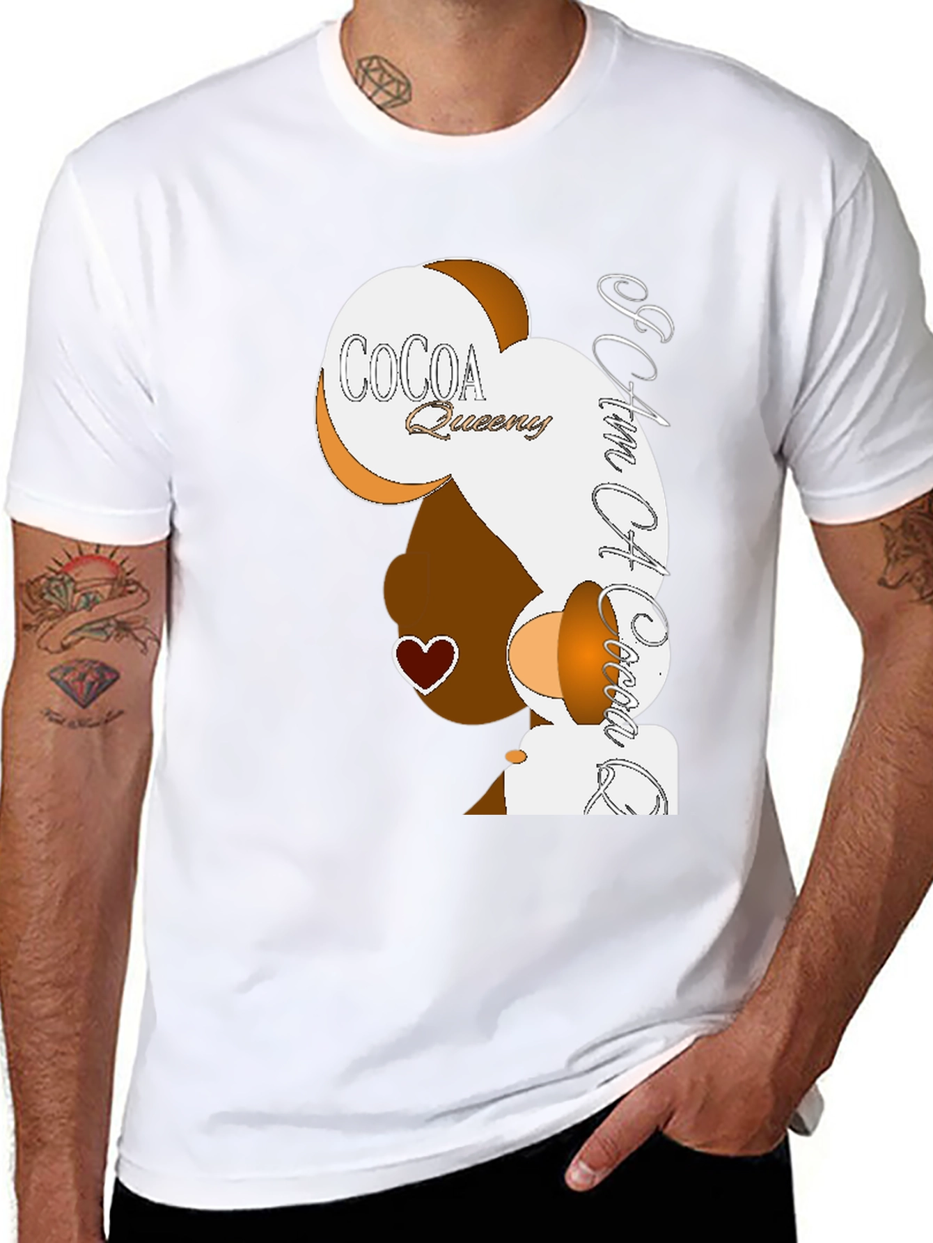 Cocoa Queen T-Shirt - Black Graphic Tee