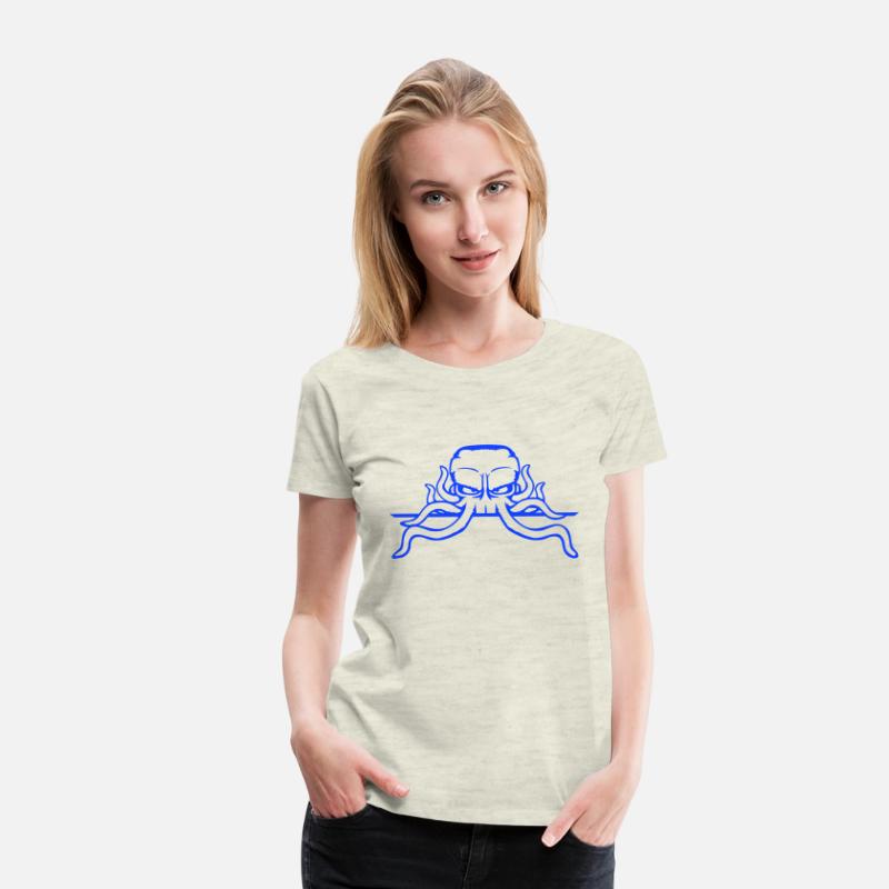 Octopus hiding bag behind wall fence alien cool