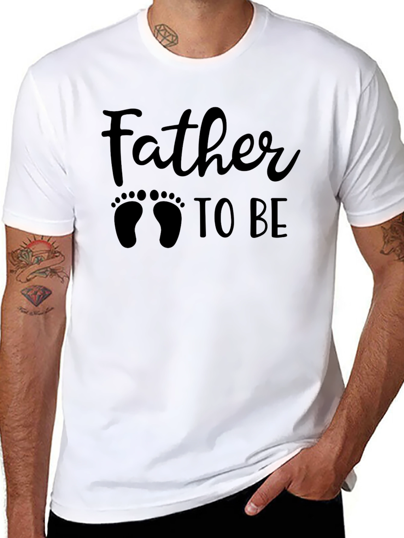 Father to Be T-Shirt - Expecting Dad Tee