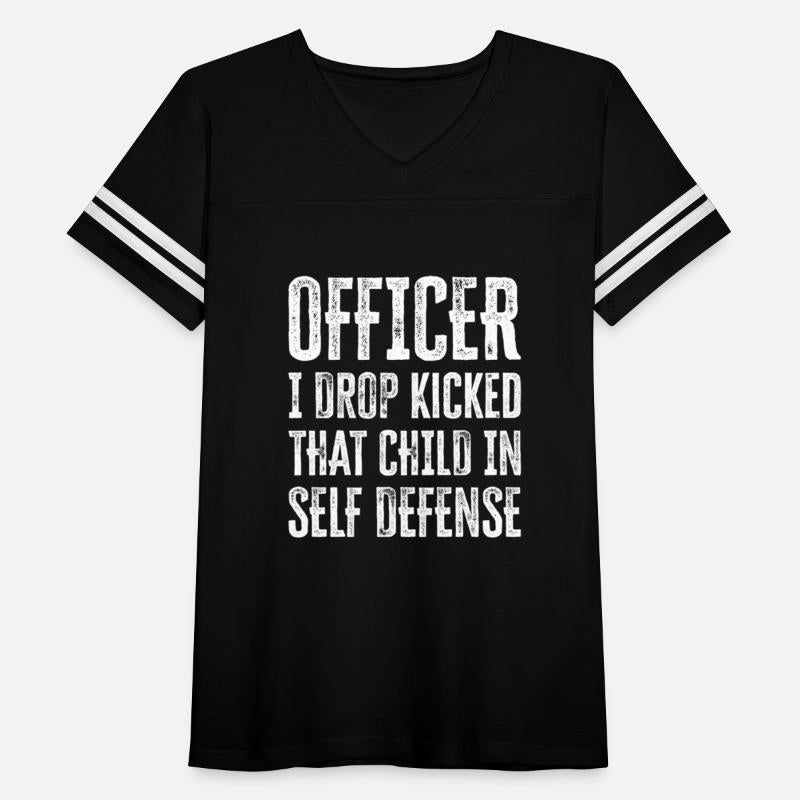 Officer I Drop Kicked T Child In Self