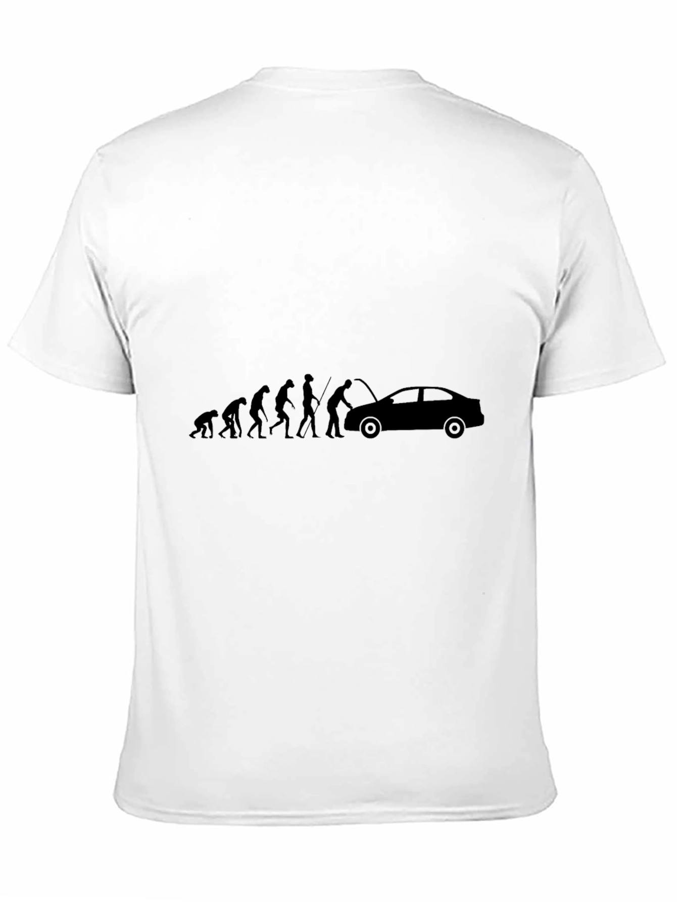 Evolution of a Mechanic T-Shirt - Black