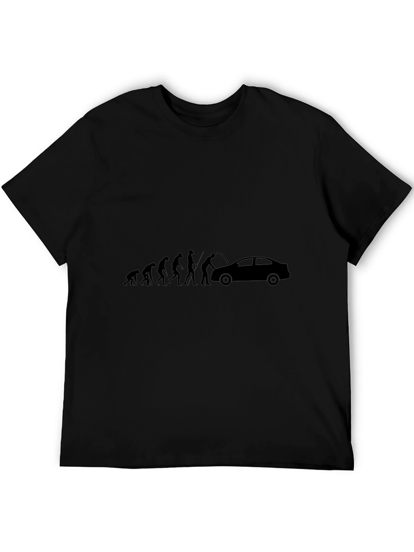 Evolution of a Mechanic T-Shirt - Black