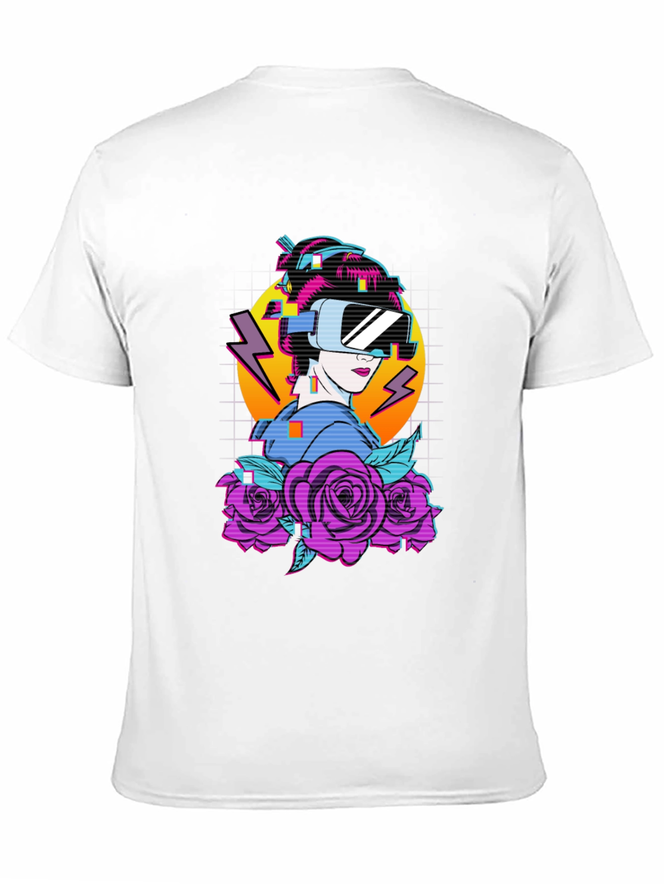 Cyberpunk Geisha VR T-Shirt