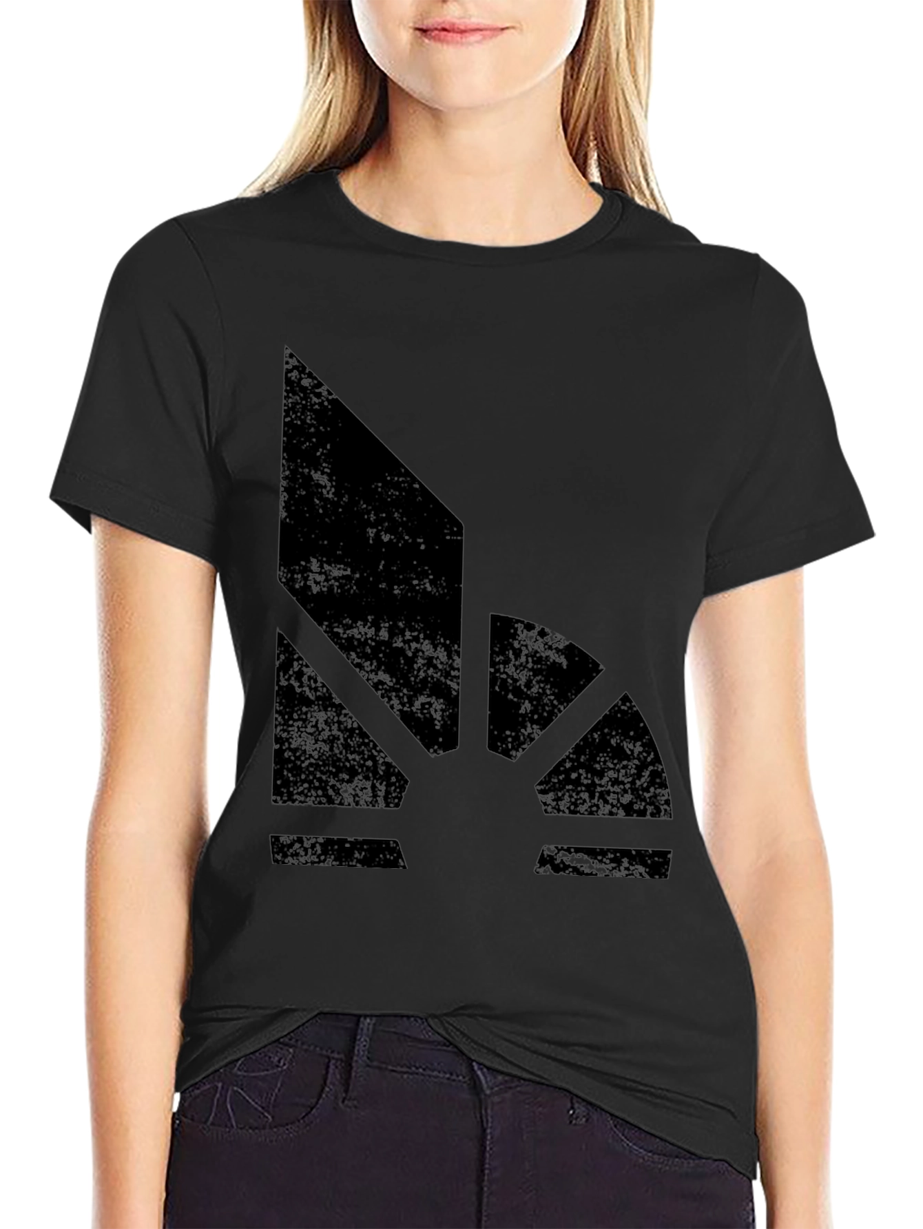 Abstract Graphic Print Mens T-Shirt
