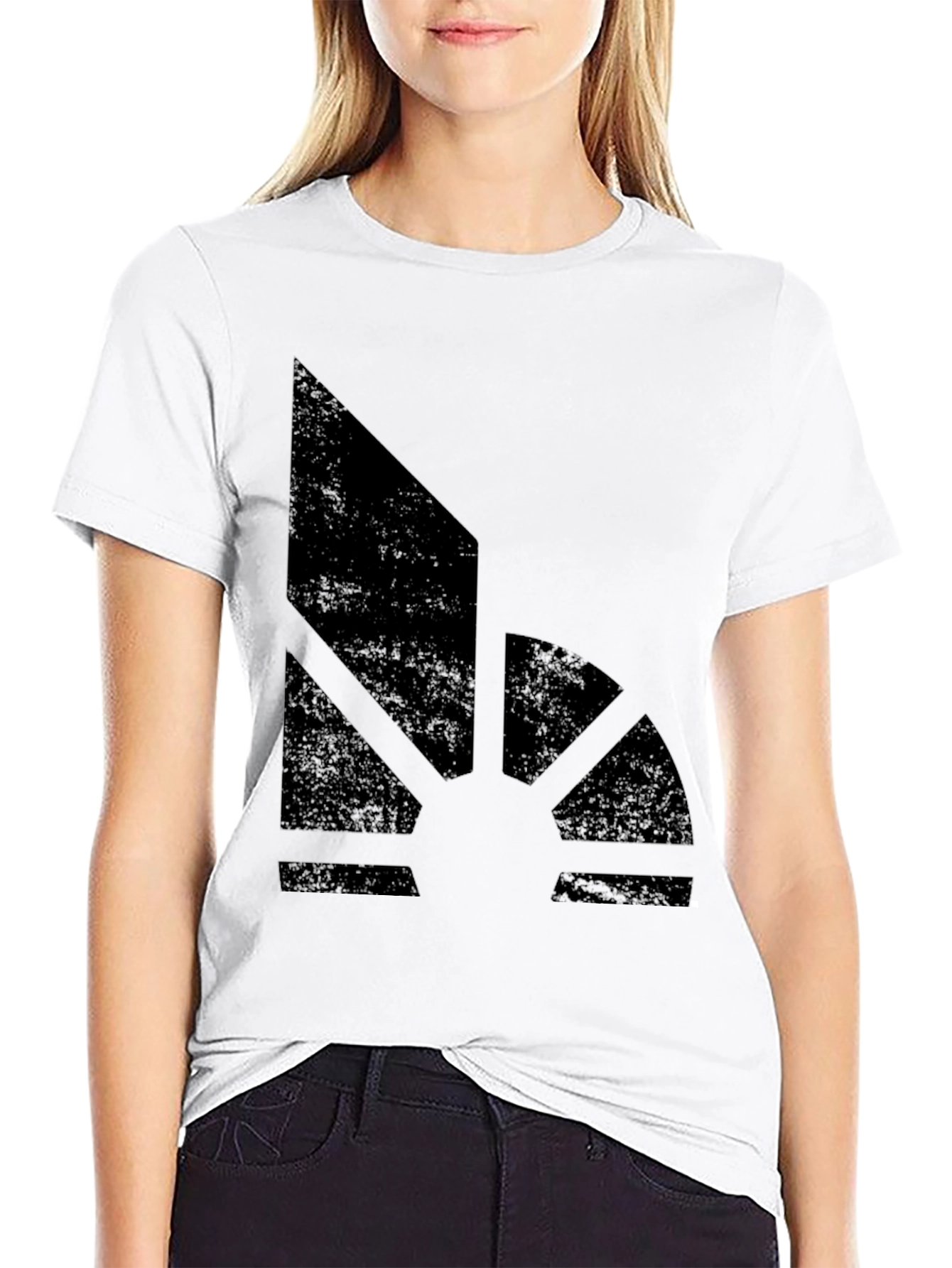 Abstract Graphic Print Mens T-Shirt