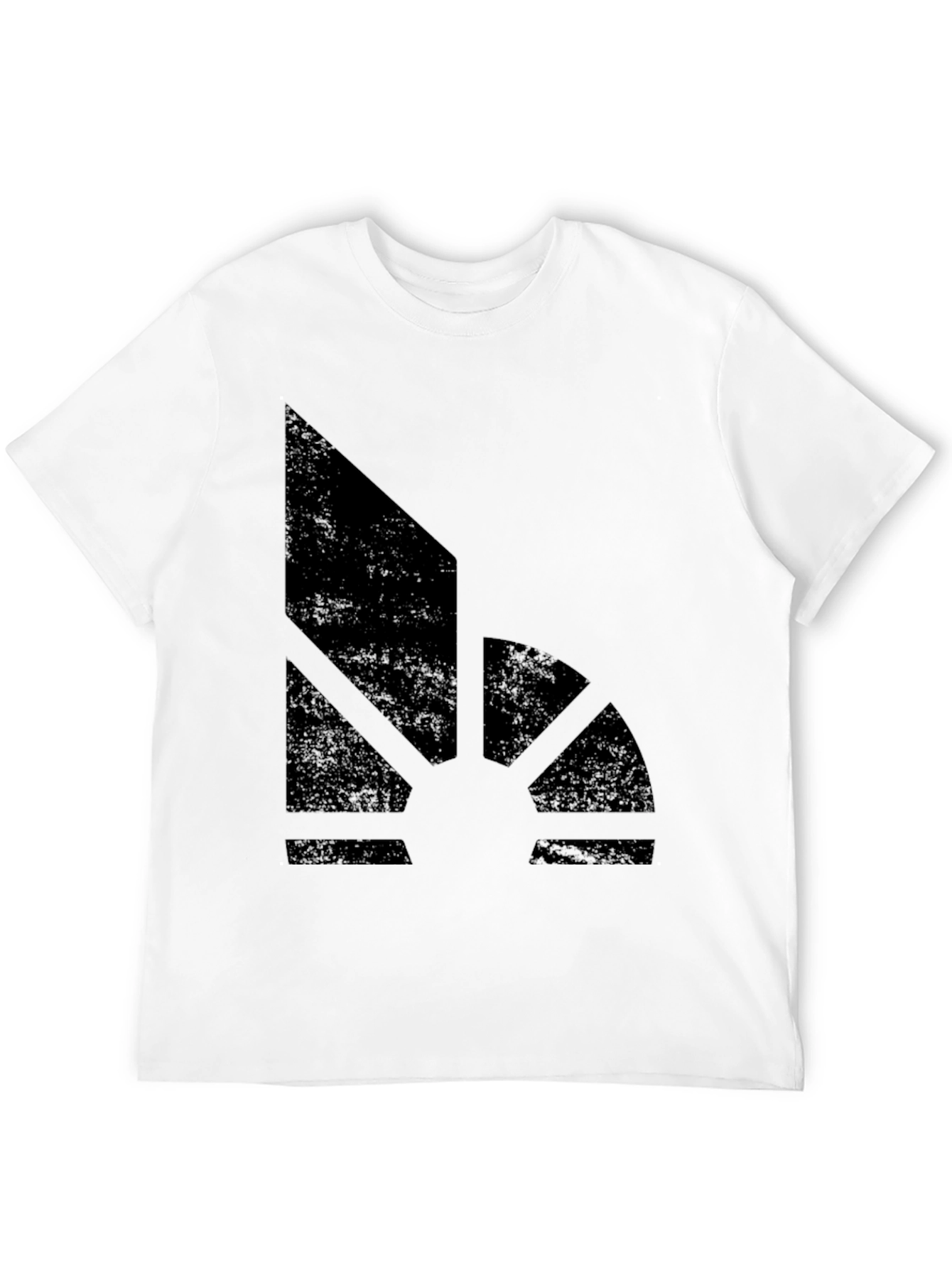 Abstract Graphic Print Mens T-Shirt