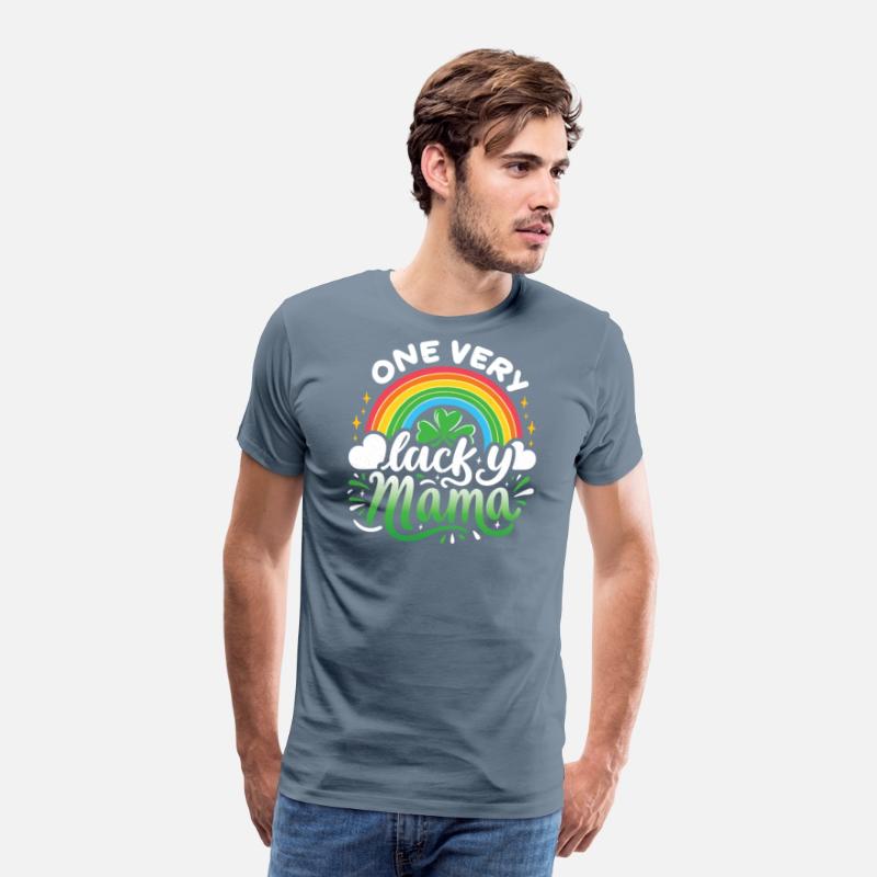 One Very Lucky Mama St. Patrick's Day Mom Shamrock