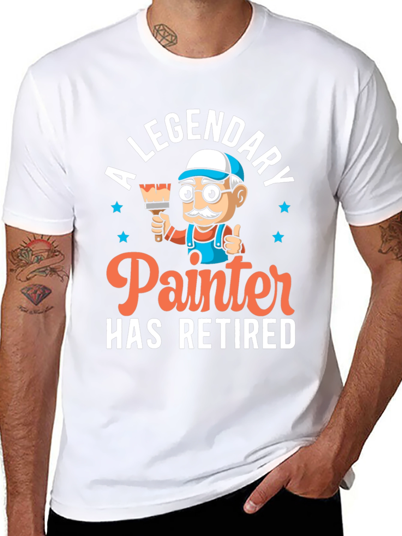 Retired Painter Graphic Tee