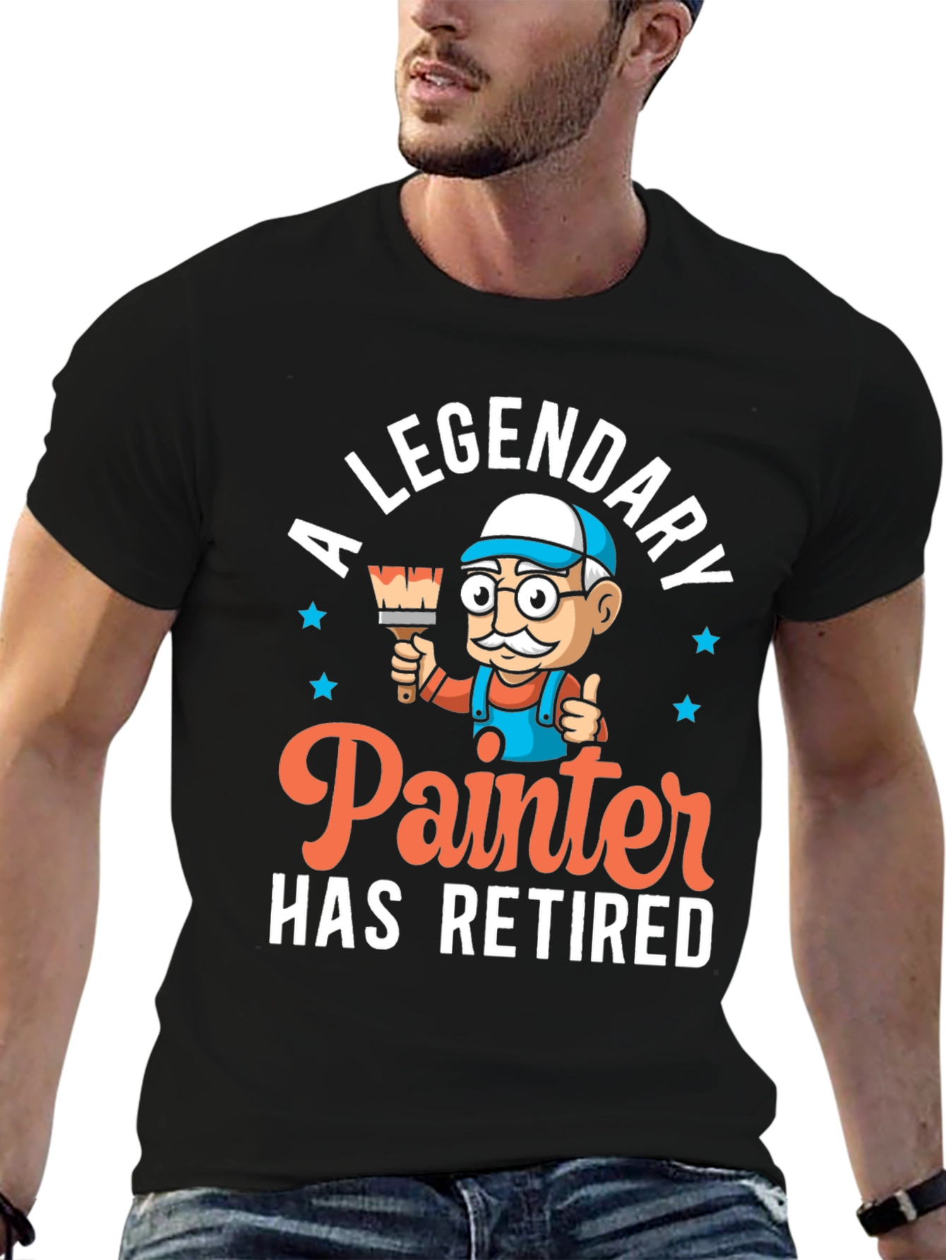 Retired Painter Graphic Tee