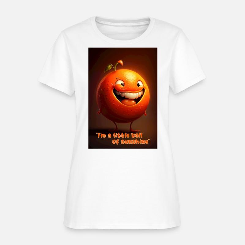 Orange Caricature: Brighten Your Day