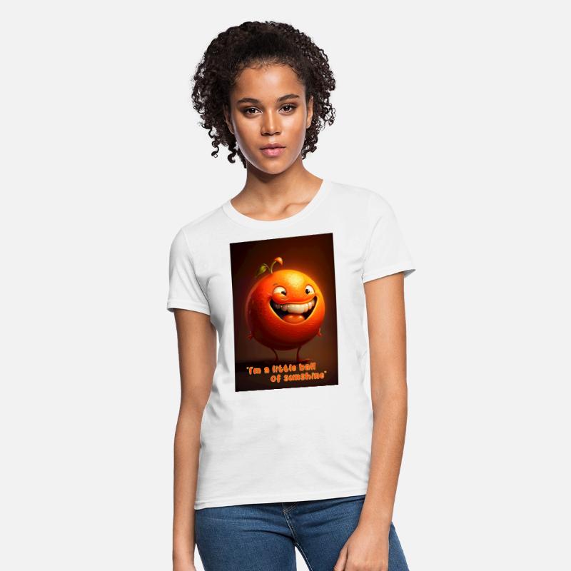Orange Caricature: Brighten Your Day