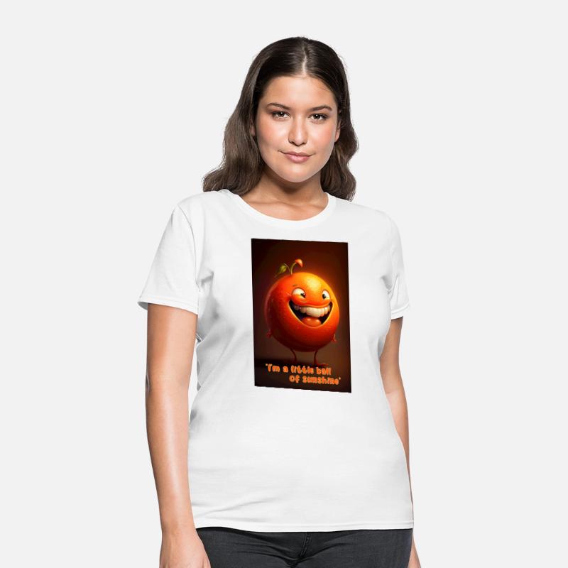 Orange Caricature: Brighten Your Day