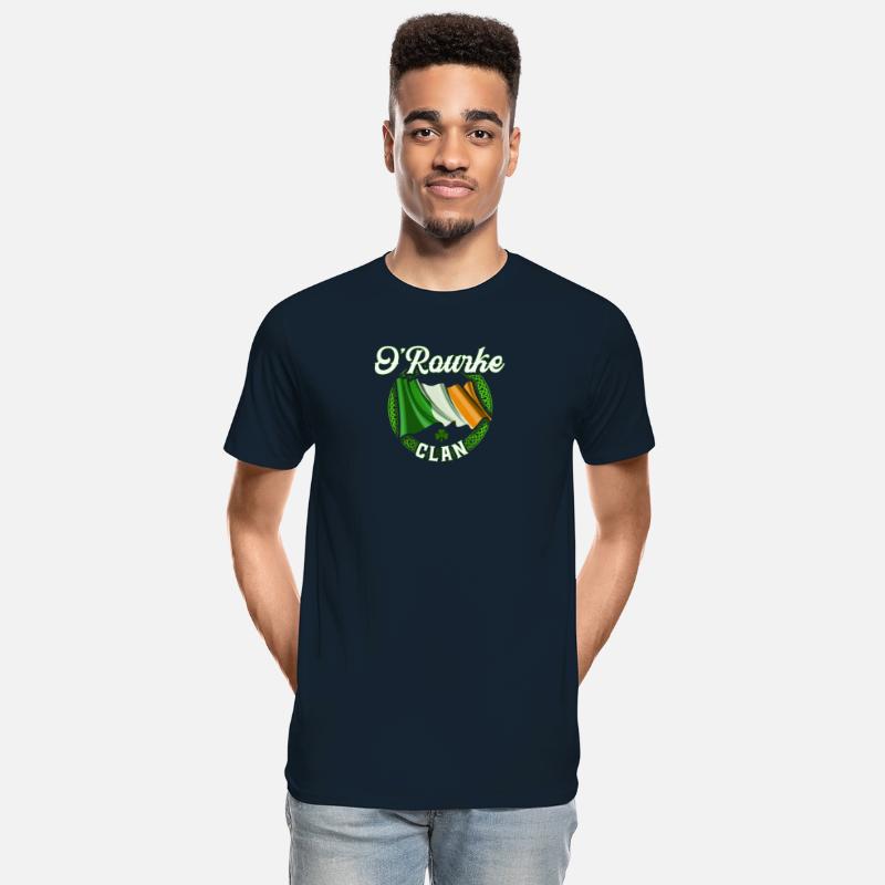 O’rourke Surname Irish Last Name Ireland Flag