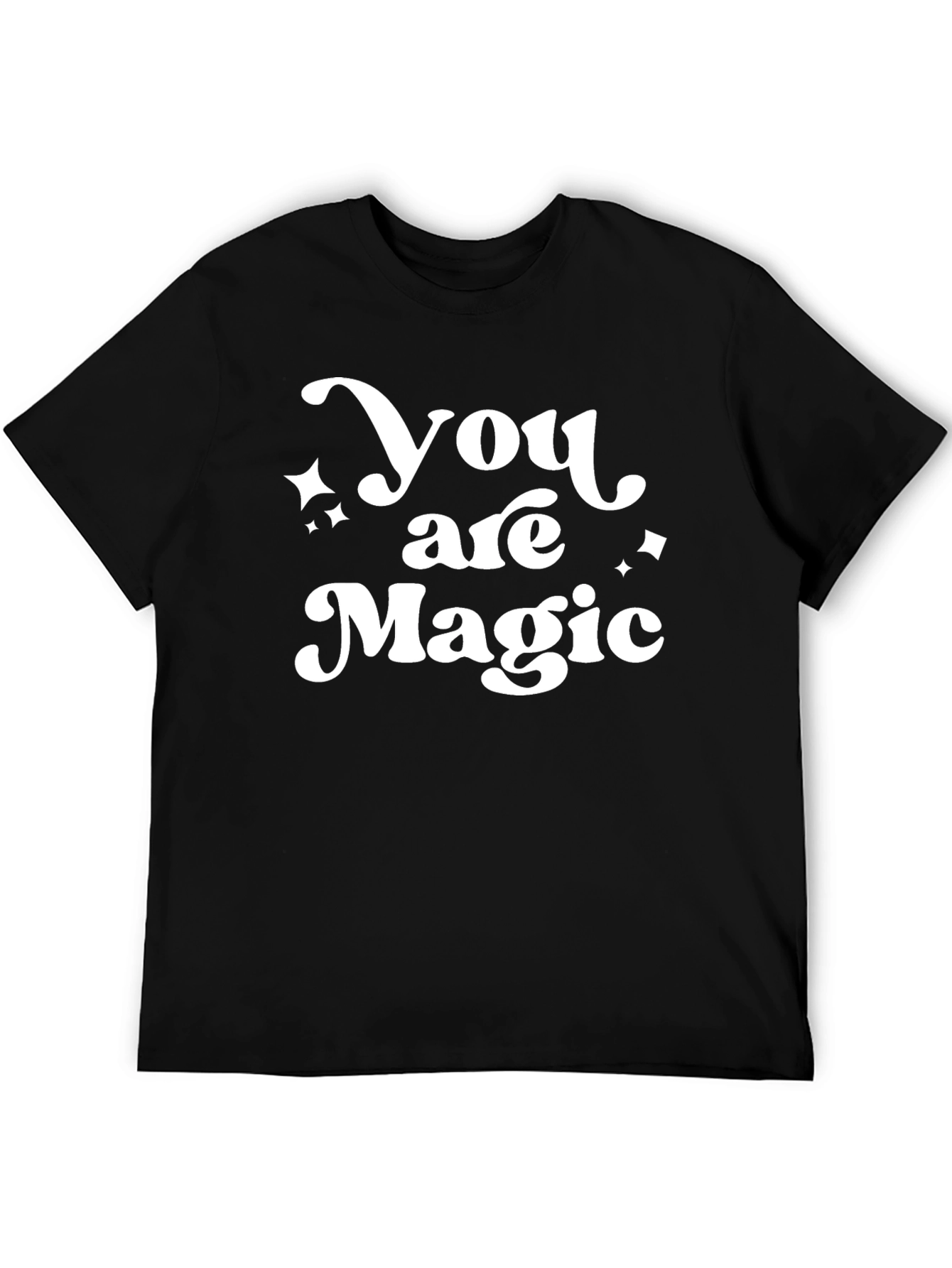 You are Magic Graphic Black T-Shirt