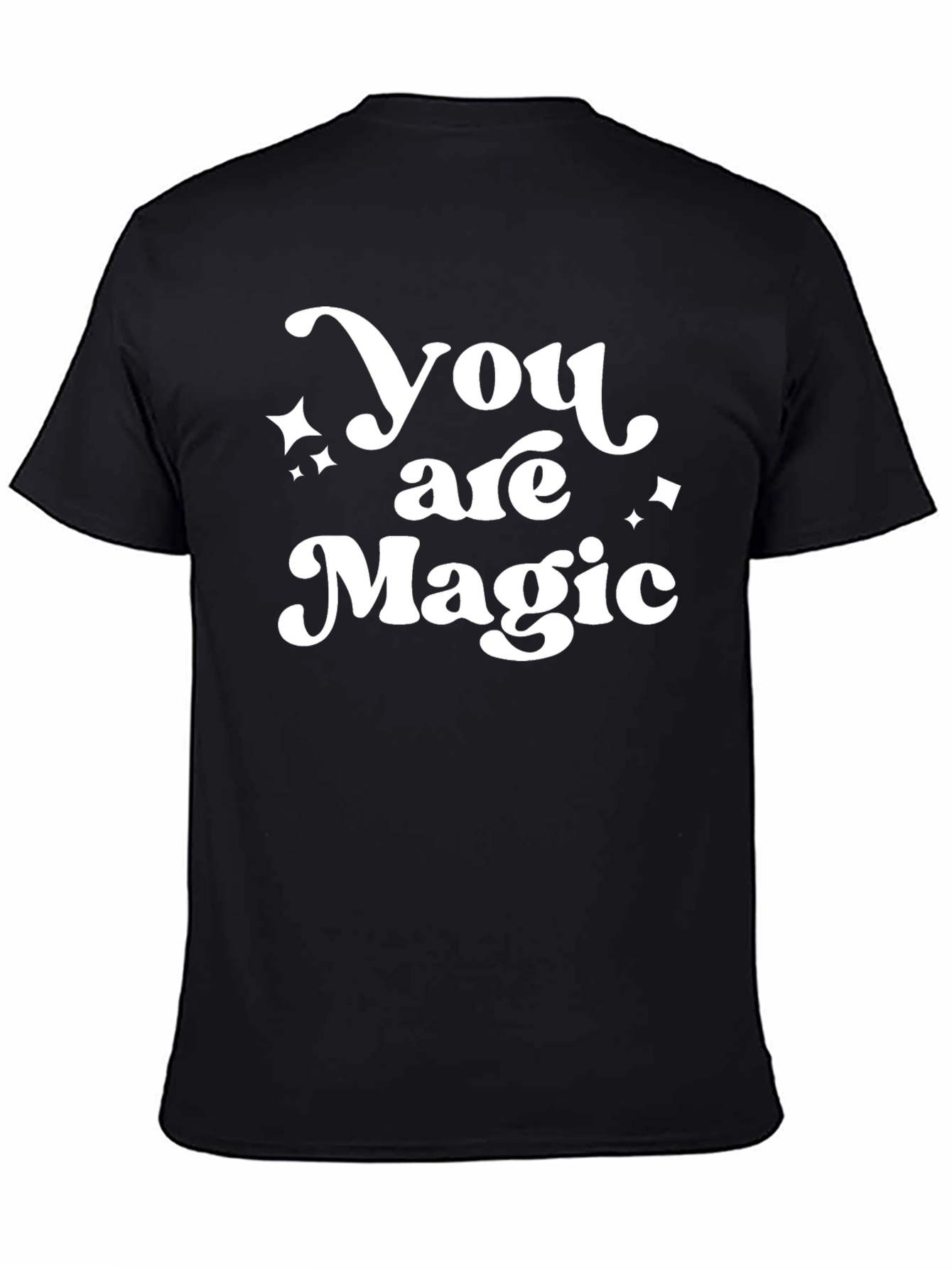 You are Magic Graphic Black T-Shirt