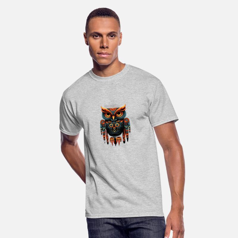Owl Haida Totem Bird Art Native American