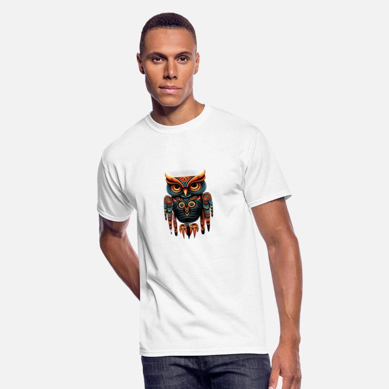 Owl Haida Totem Bird Art Native American