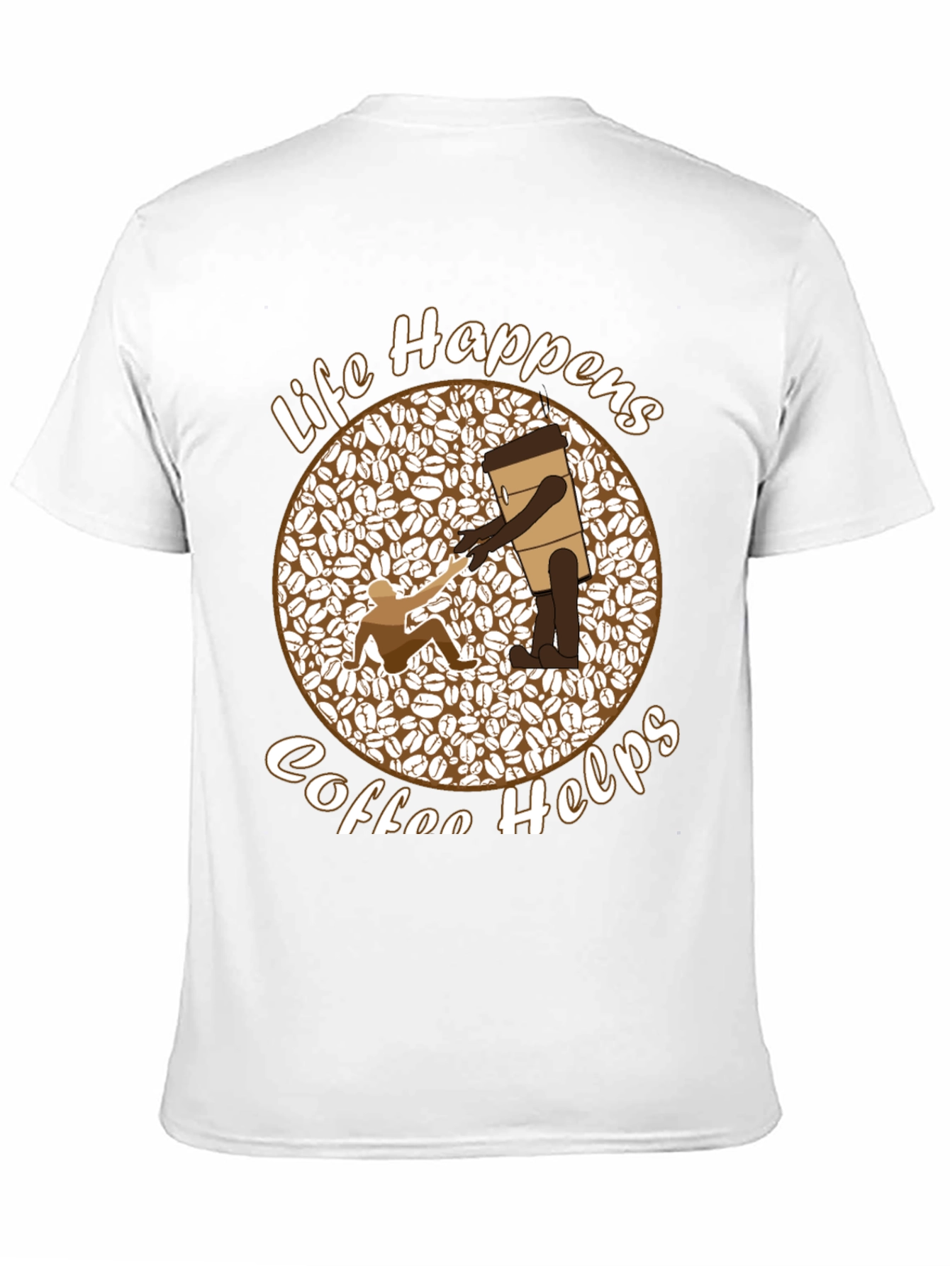 Life Happens Coffee Helps Graphic Tee