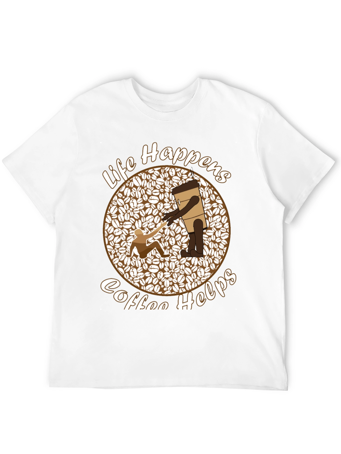 Life Happens Coffee Helps Graphic Tee