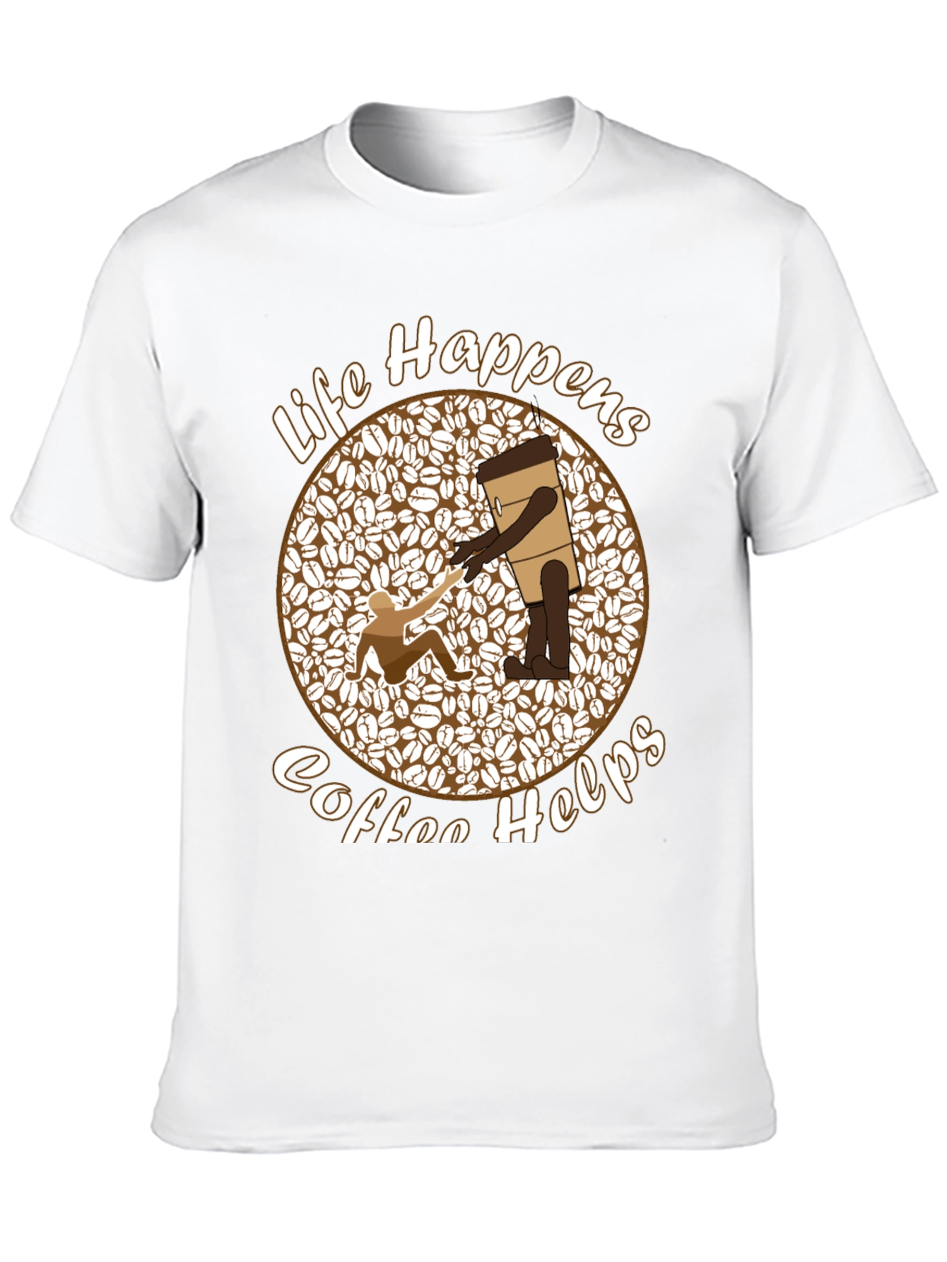 Life Happens Coffee Helps Graphic Tee