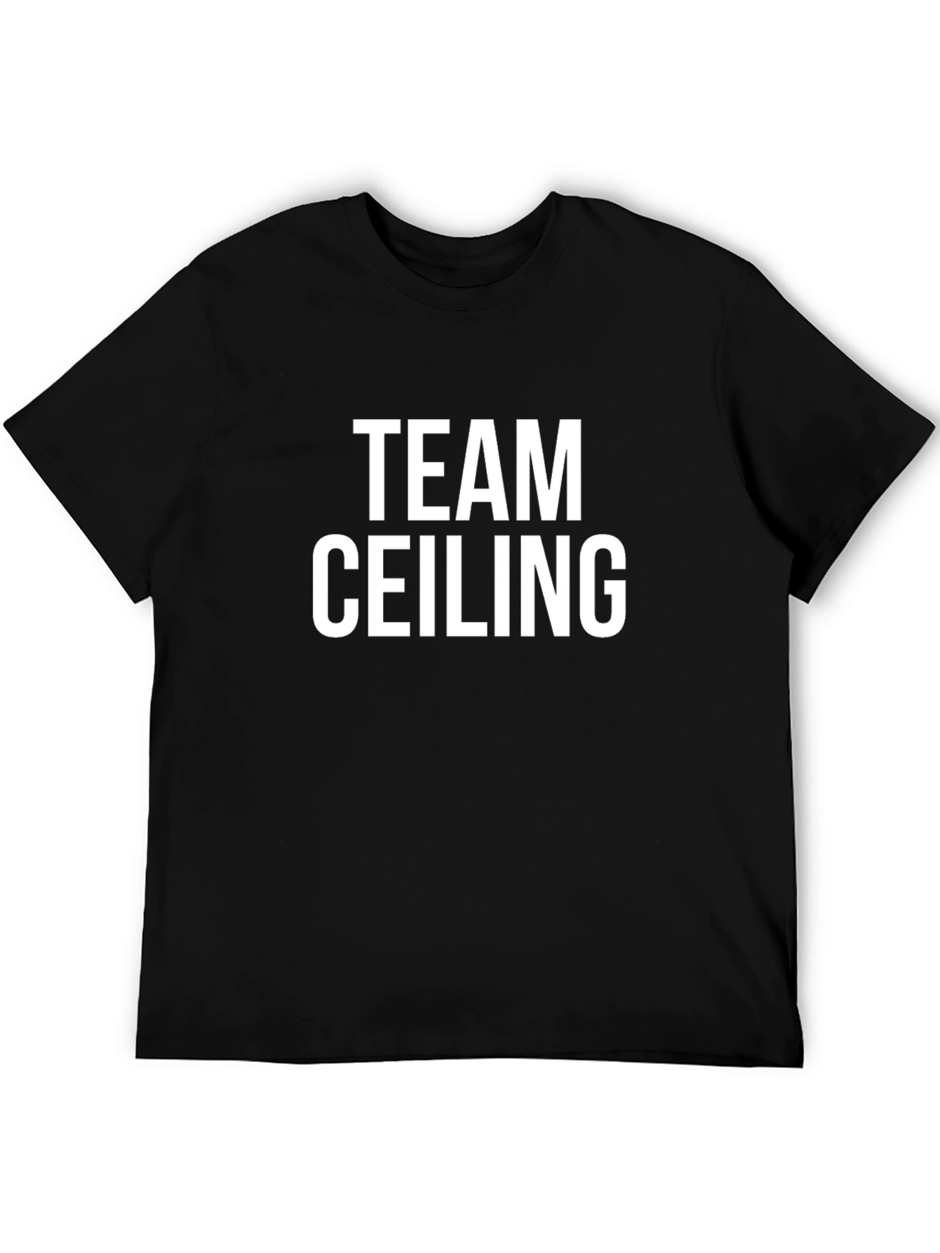 Team Ceiling Graphic T-Shirt - Black