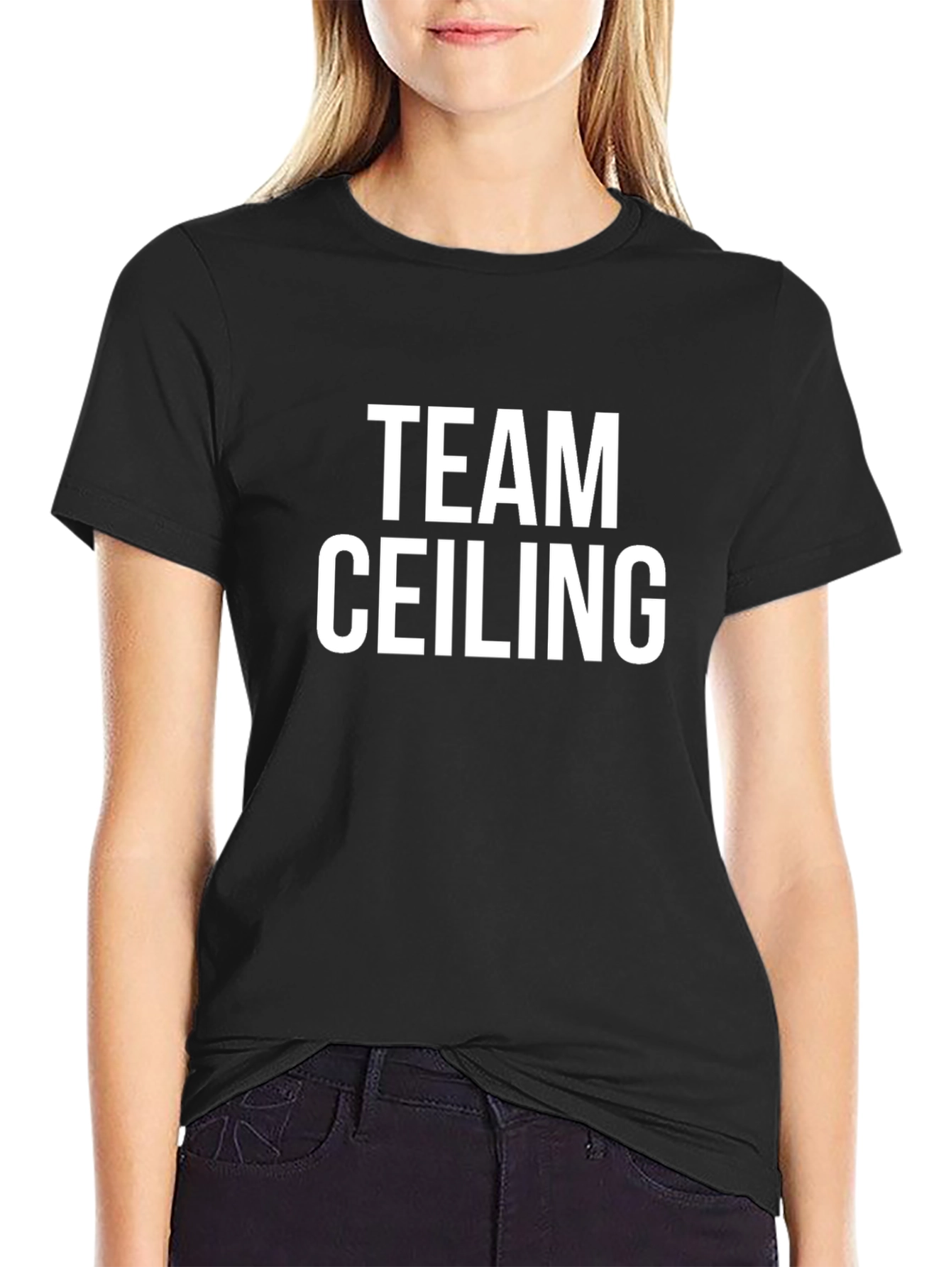 Team Ceiling Graphic T-Shirt - Black