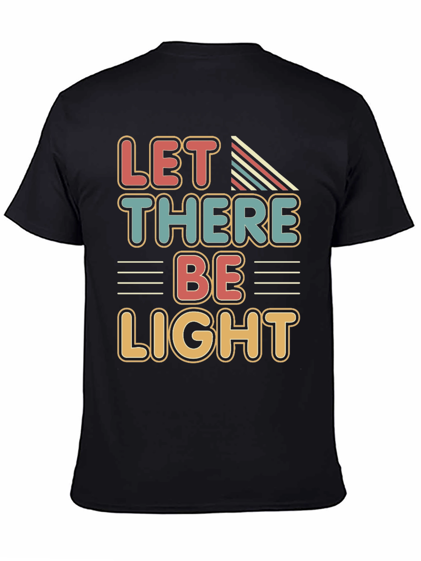 Retro Let There Be Light Graphic Tee