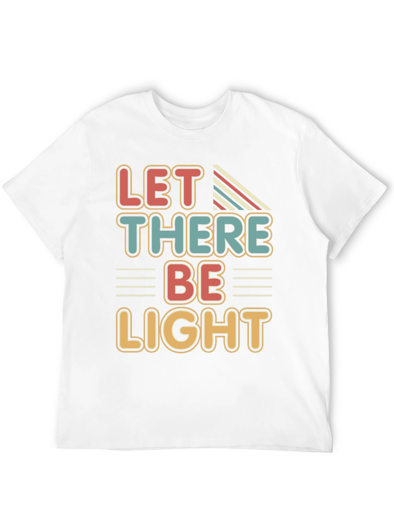 Retro Let There Be Light Graphic Tee