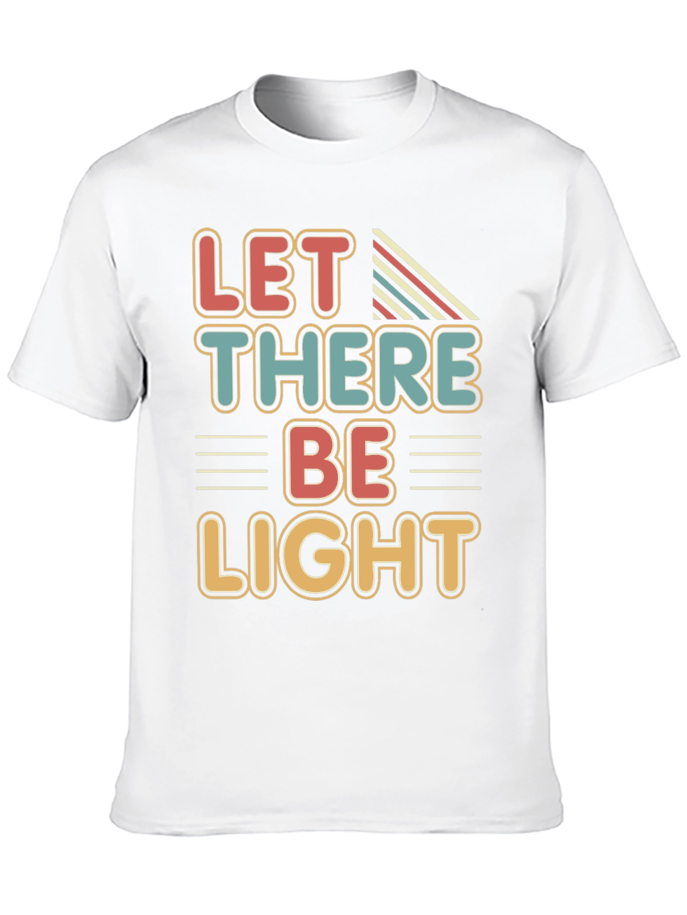 Retro Let There Be Light Graphic Tee