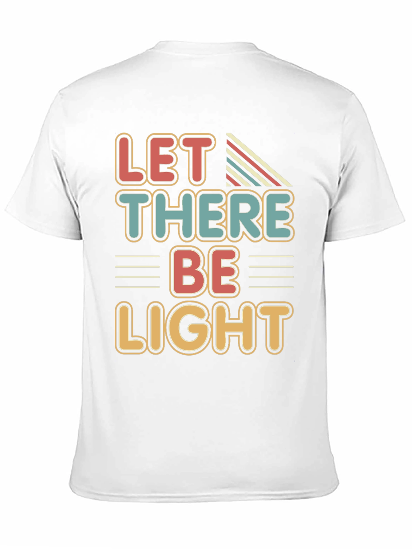 Retro Let There Be Light Graphic Tee