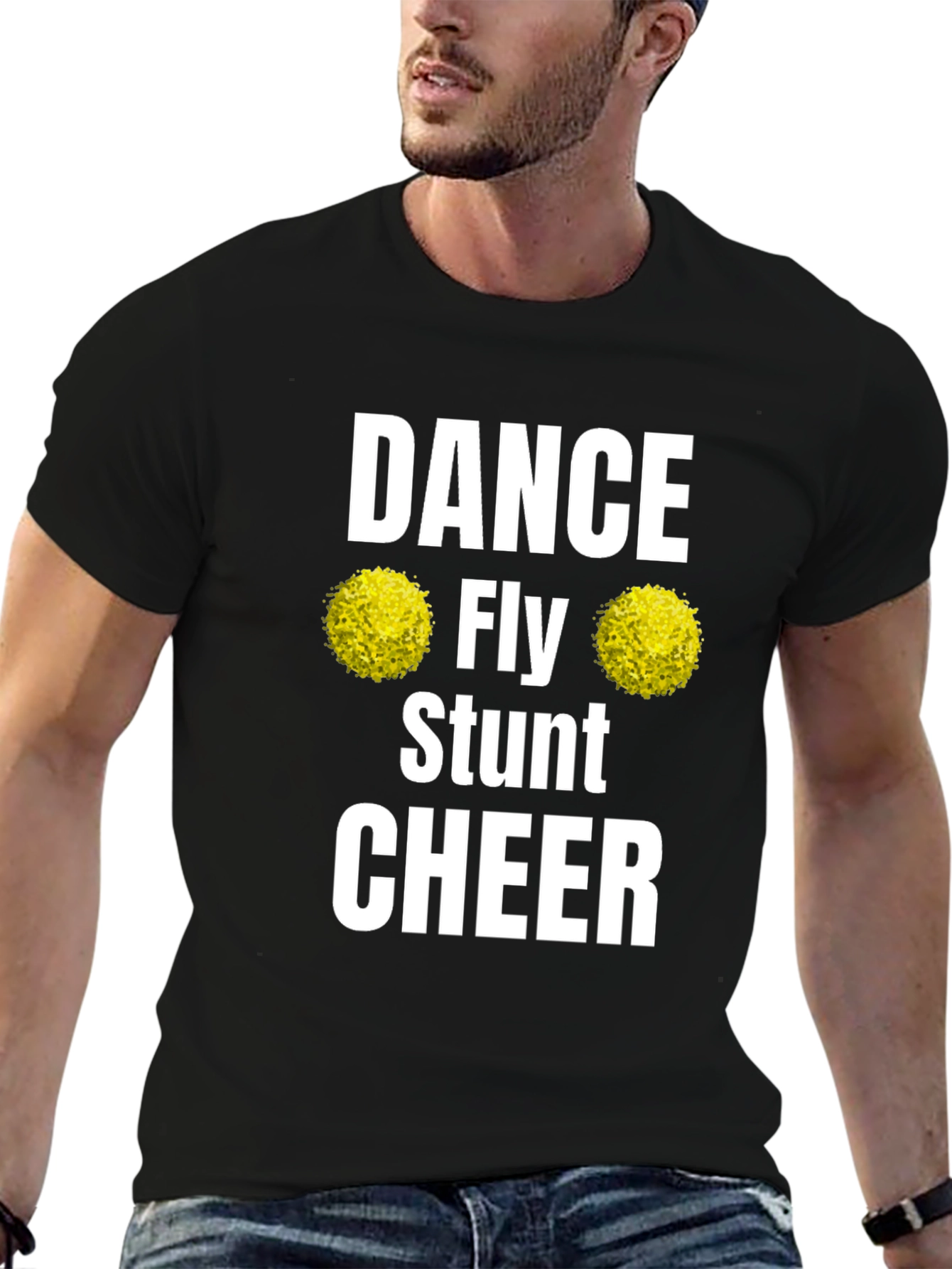 Dance Fly Stunt Cheer Graphic T-Shirt