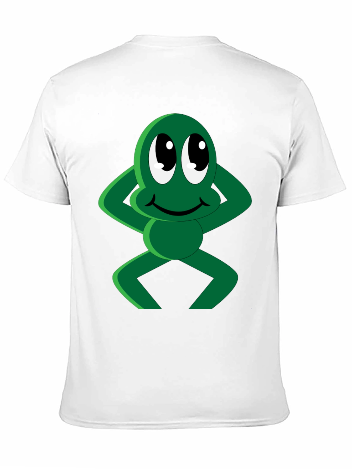 Funny Cartoon Frog Graphic T-Shirt