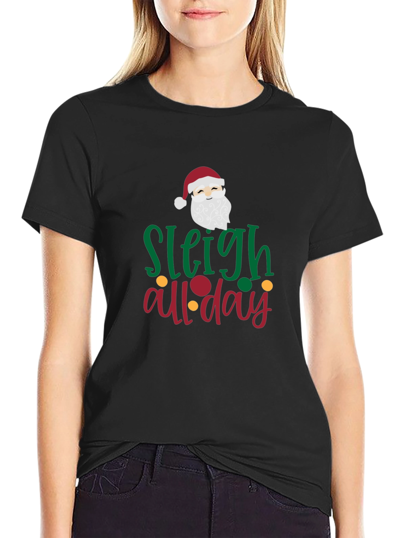Sleigh All Day Graphic Tee
