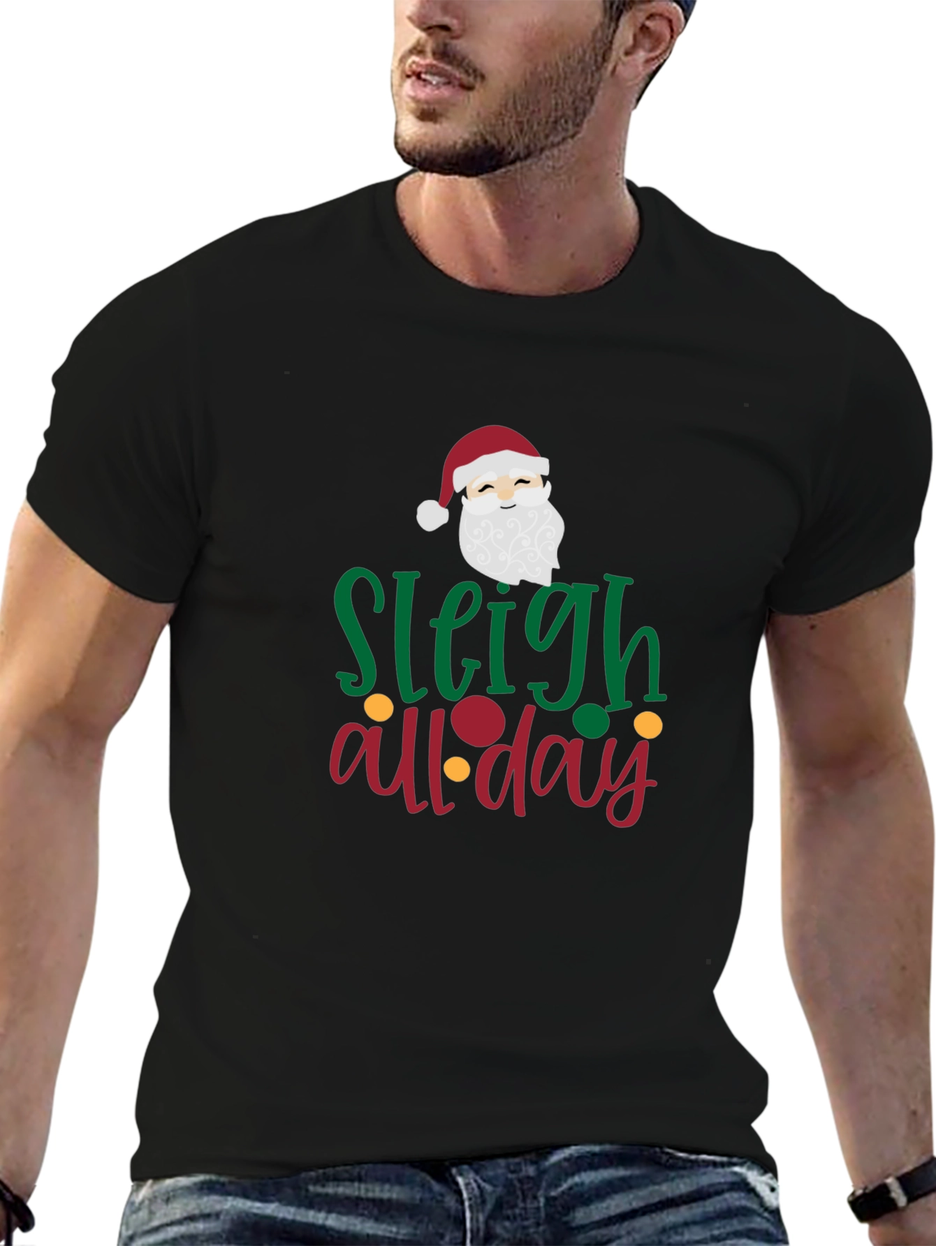 Sleigh All Day Graphic Tee