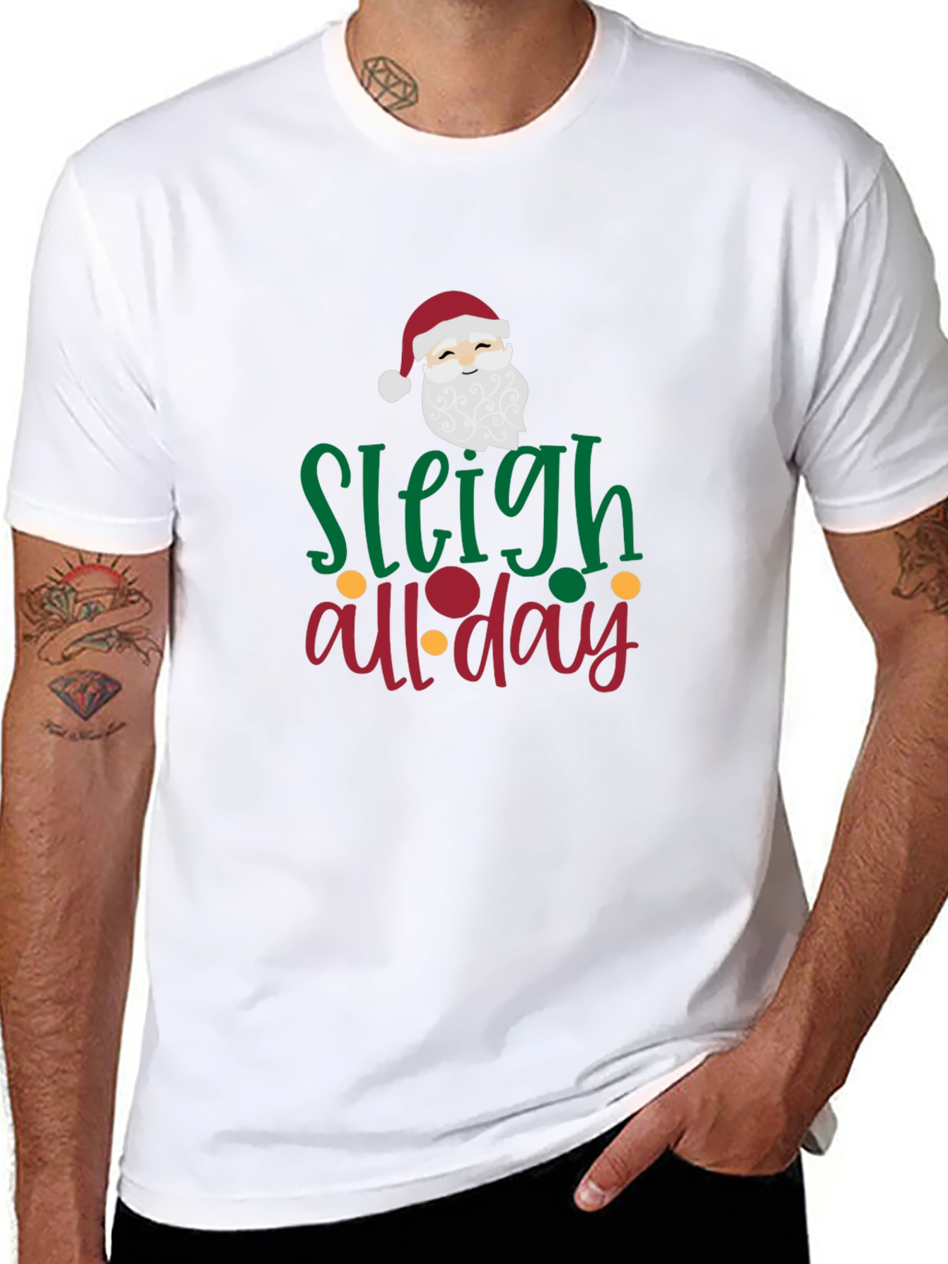 Sleigh All Day Graphic Tee