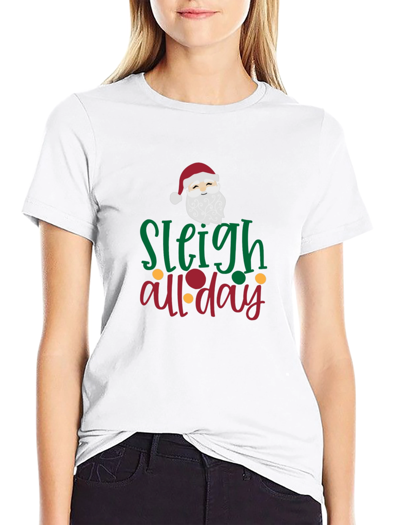 Sleigh All Day Graphic Tee