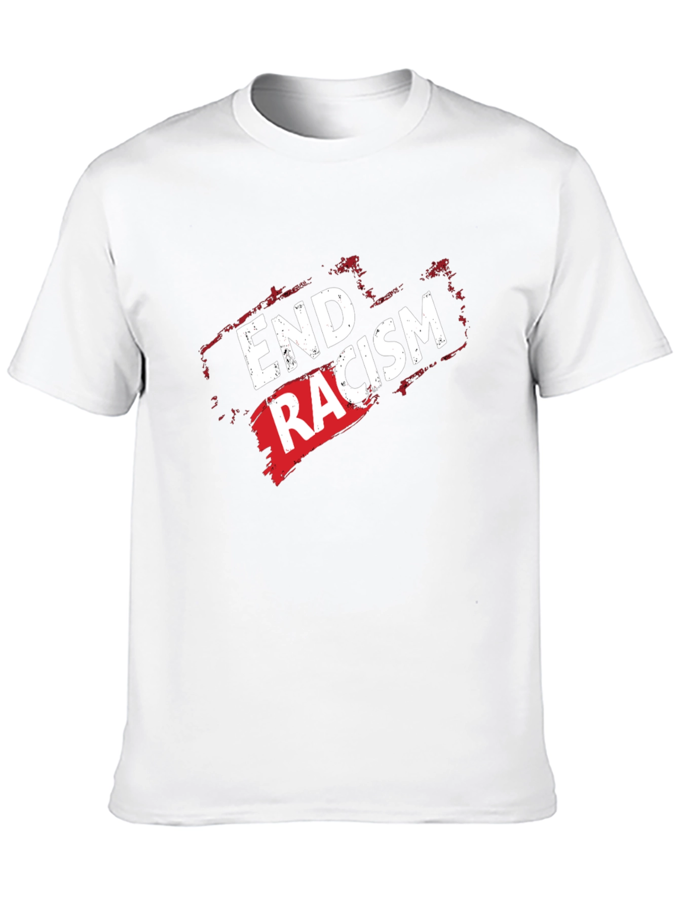 End Racism Graphic Tee - Black