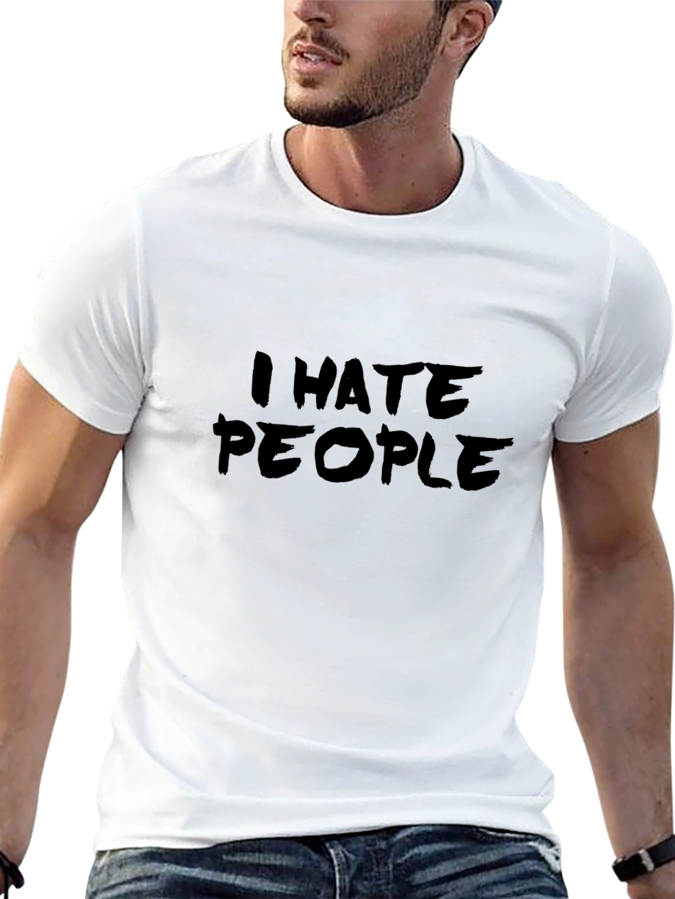 I Hate People T-Shirt - Funny Anti-Social Tee