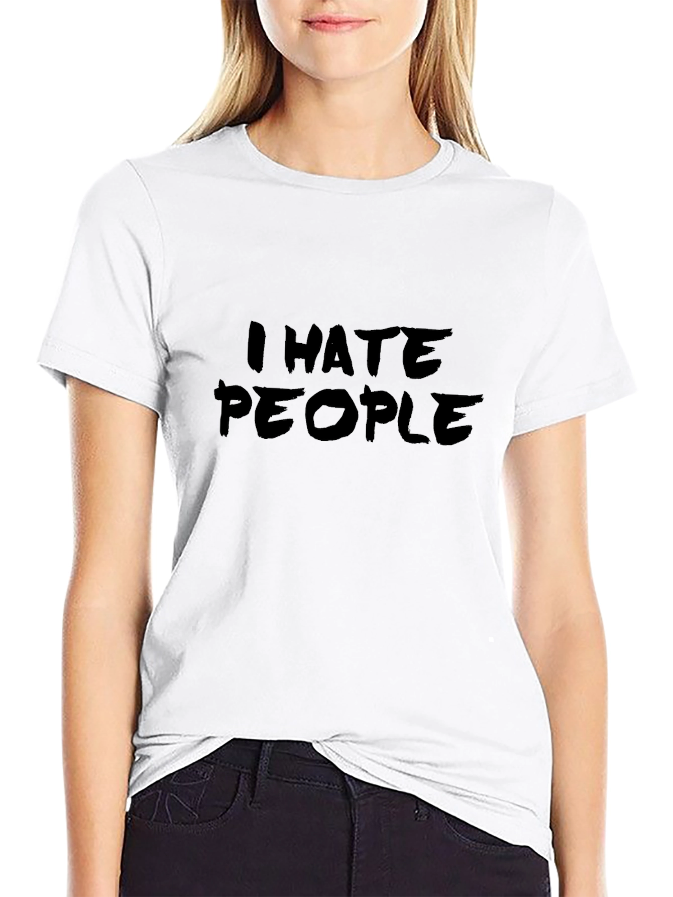 I Hate People T-Shirt - Funny Anti-Social Tee