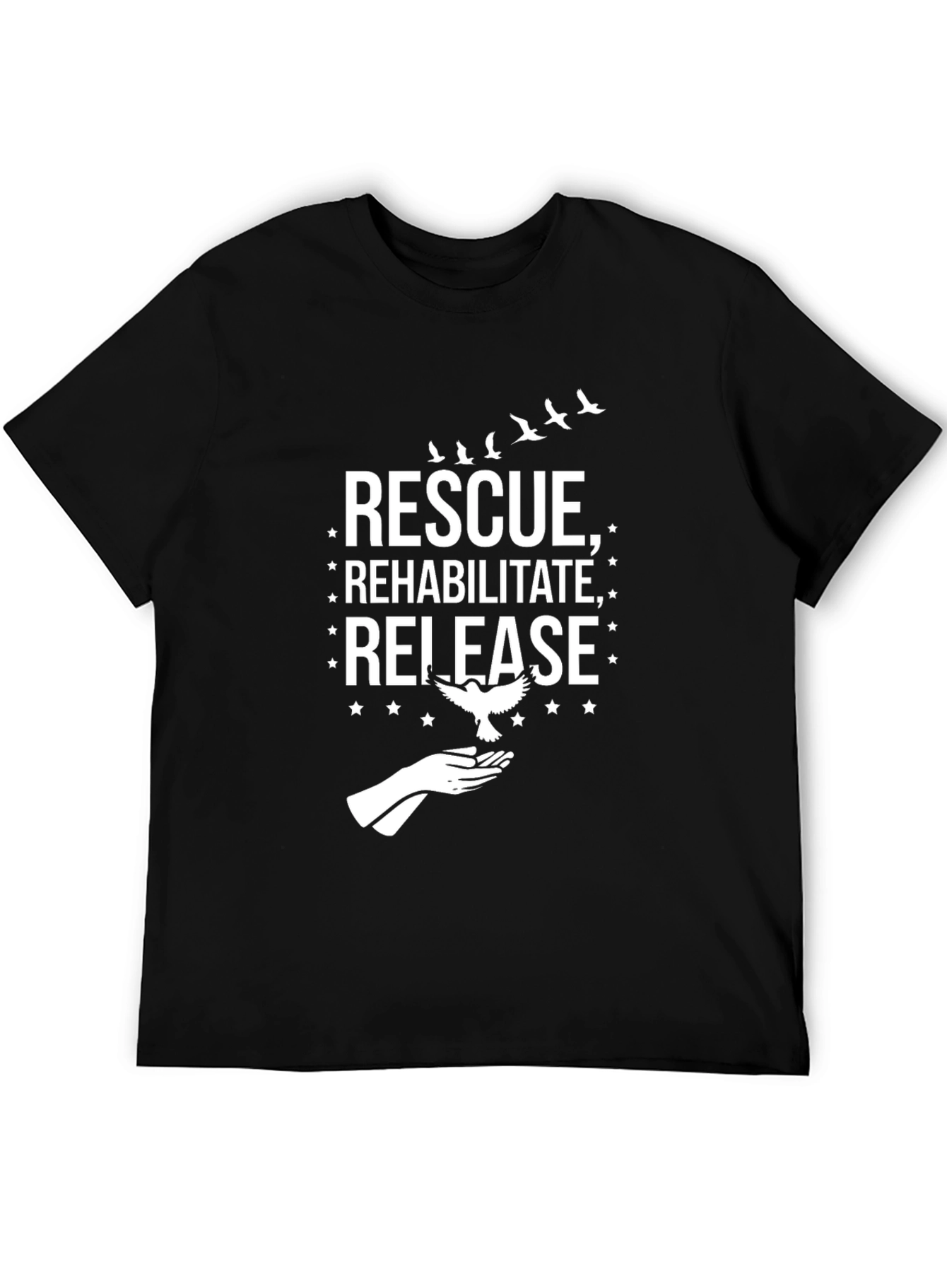 Rescue Rehabilitate Release Bird T-Shirt
