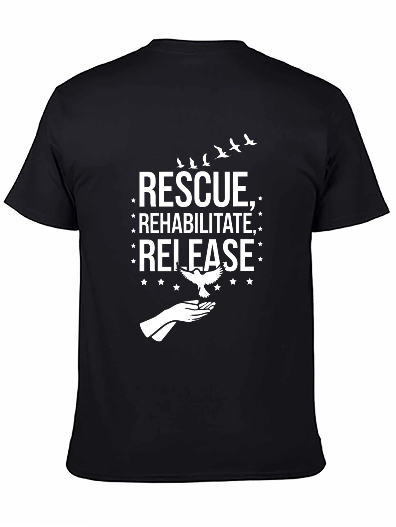 Rescue Rehabilitate Release Bird T-Shirt