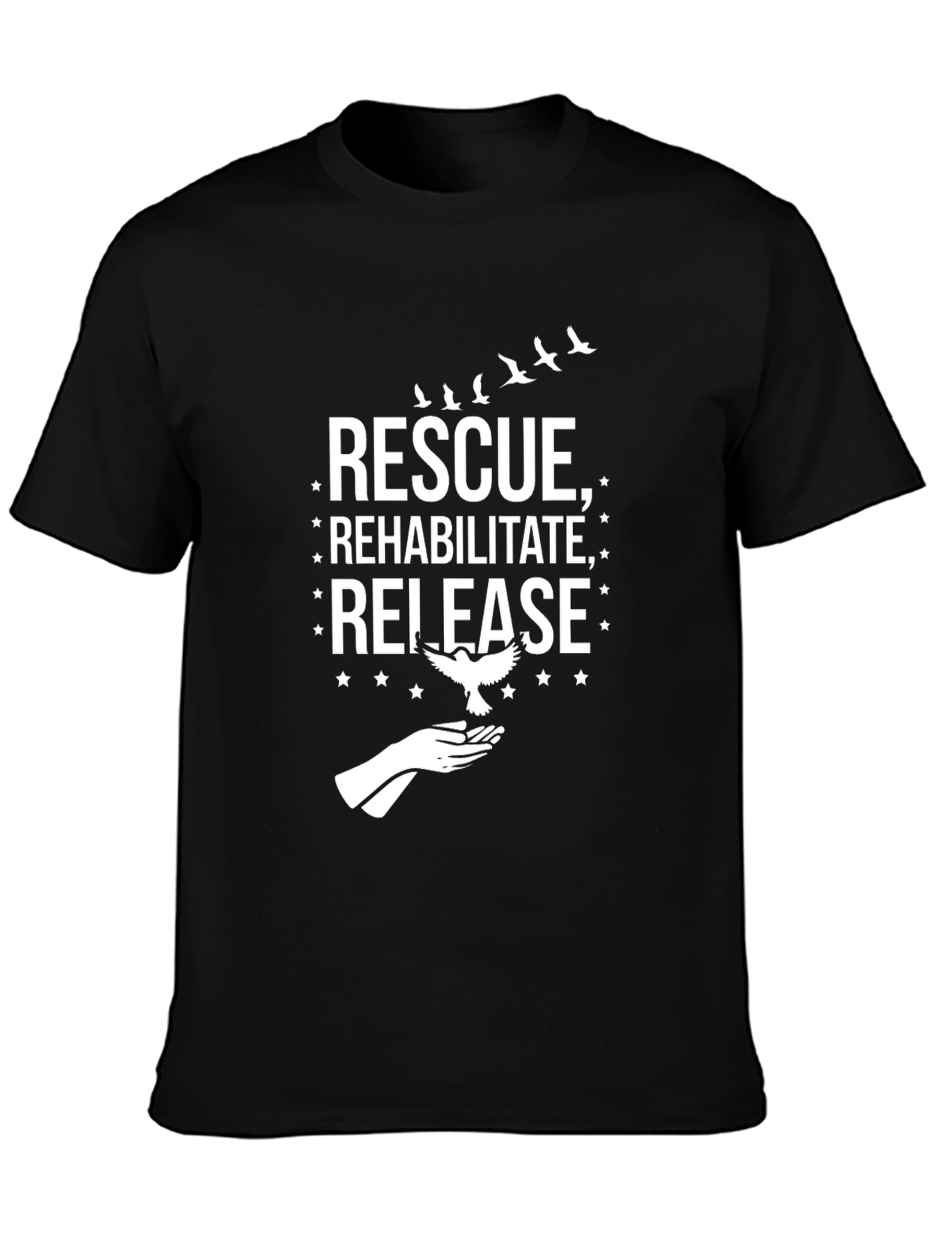 Rescue Rehabilitate Release Bird T-Shirt