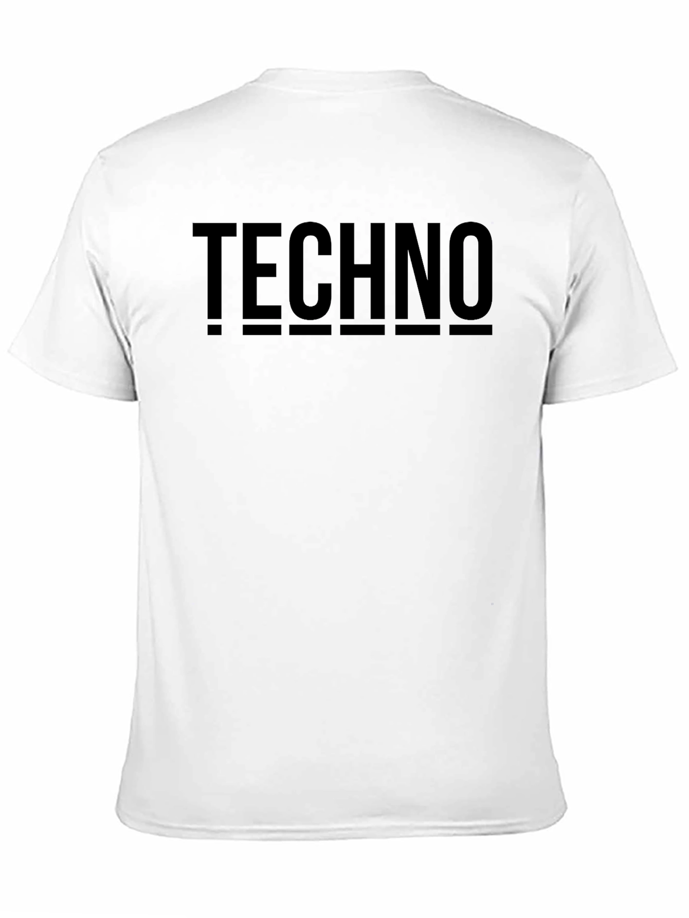 Techno Graphic T-Shirt - Bold Statement Tee