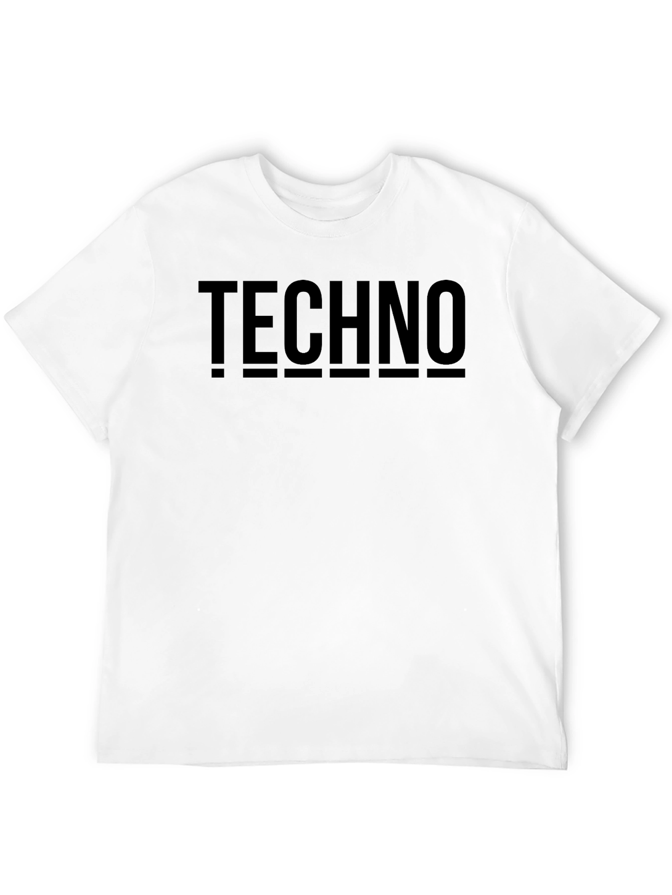 Techno Graphic T-Shirt - Bold Statement Tee