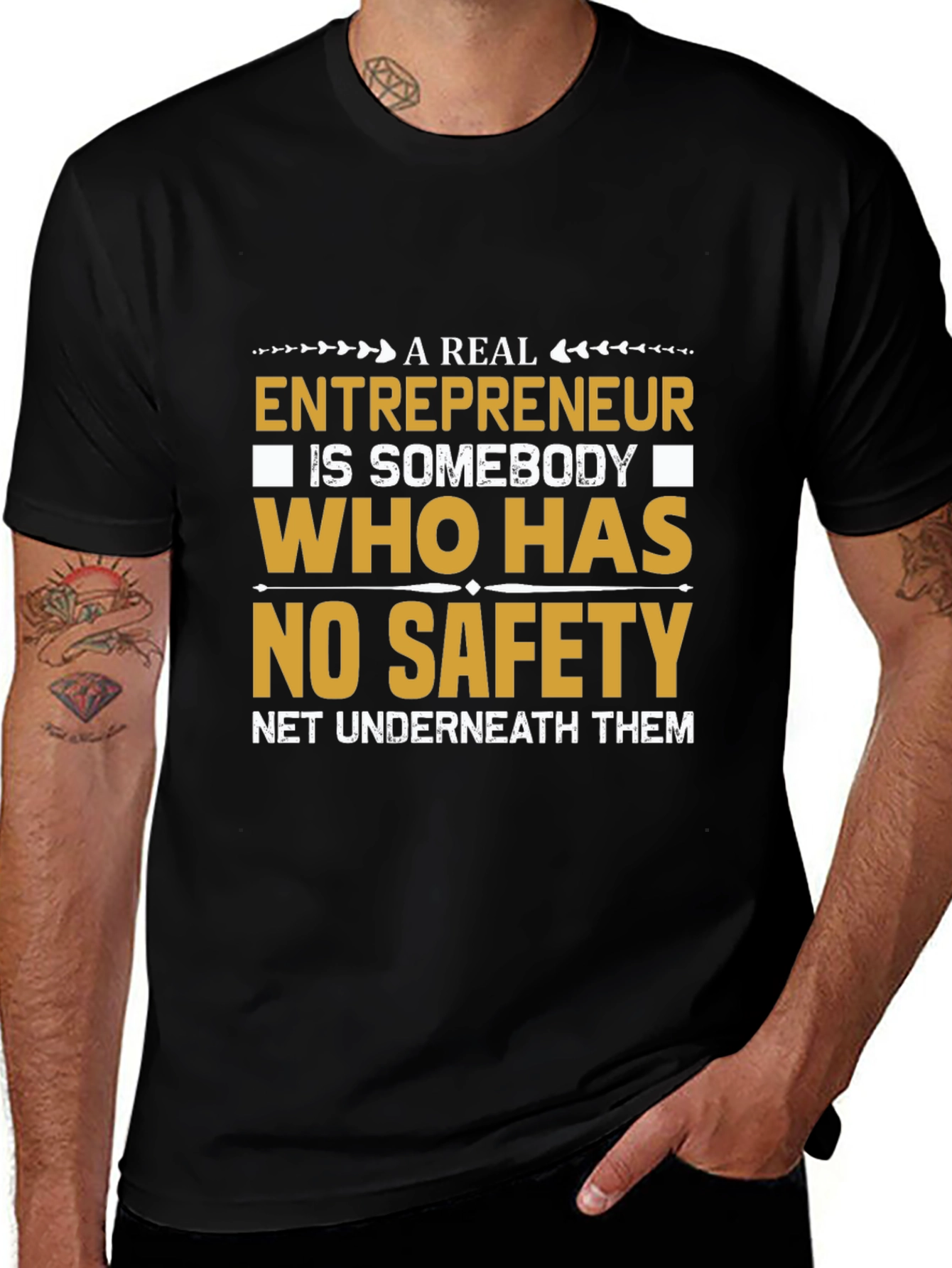 Entrepreneurial Spirit Graphic Tee - Bold & Inspiring