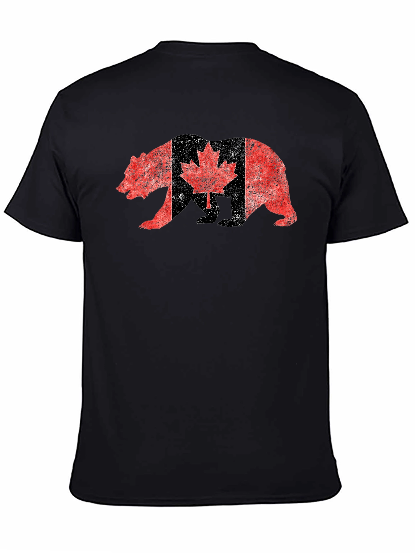 Canadian Bear T-Shirt - Black